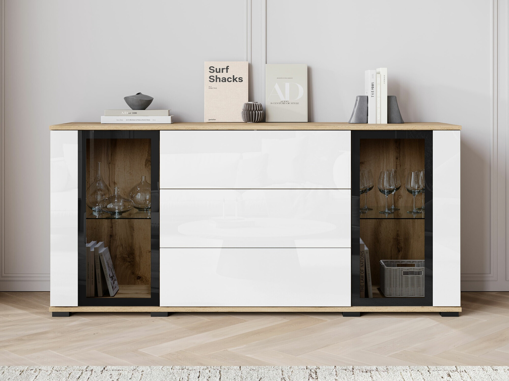 Kummut Torcame 101 (Wotani tamm + Läikiv valge)