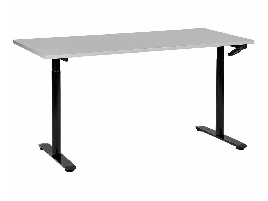 Reguleeritava kõrgusega töölaud Berwyn 2681 (Must)