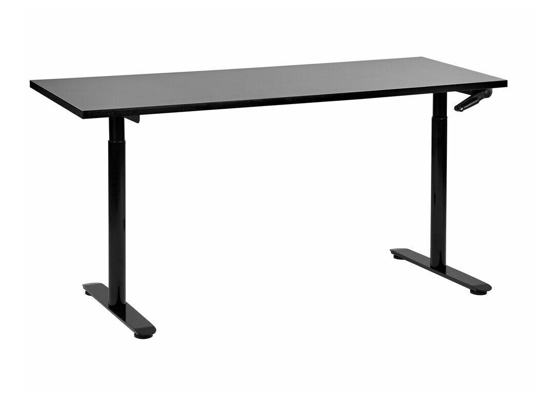 Reguleeritava kõrgusega töölaud Berwyn 2681 (Must)