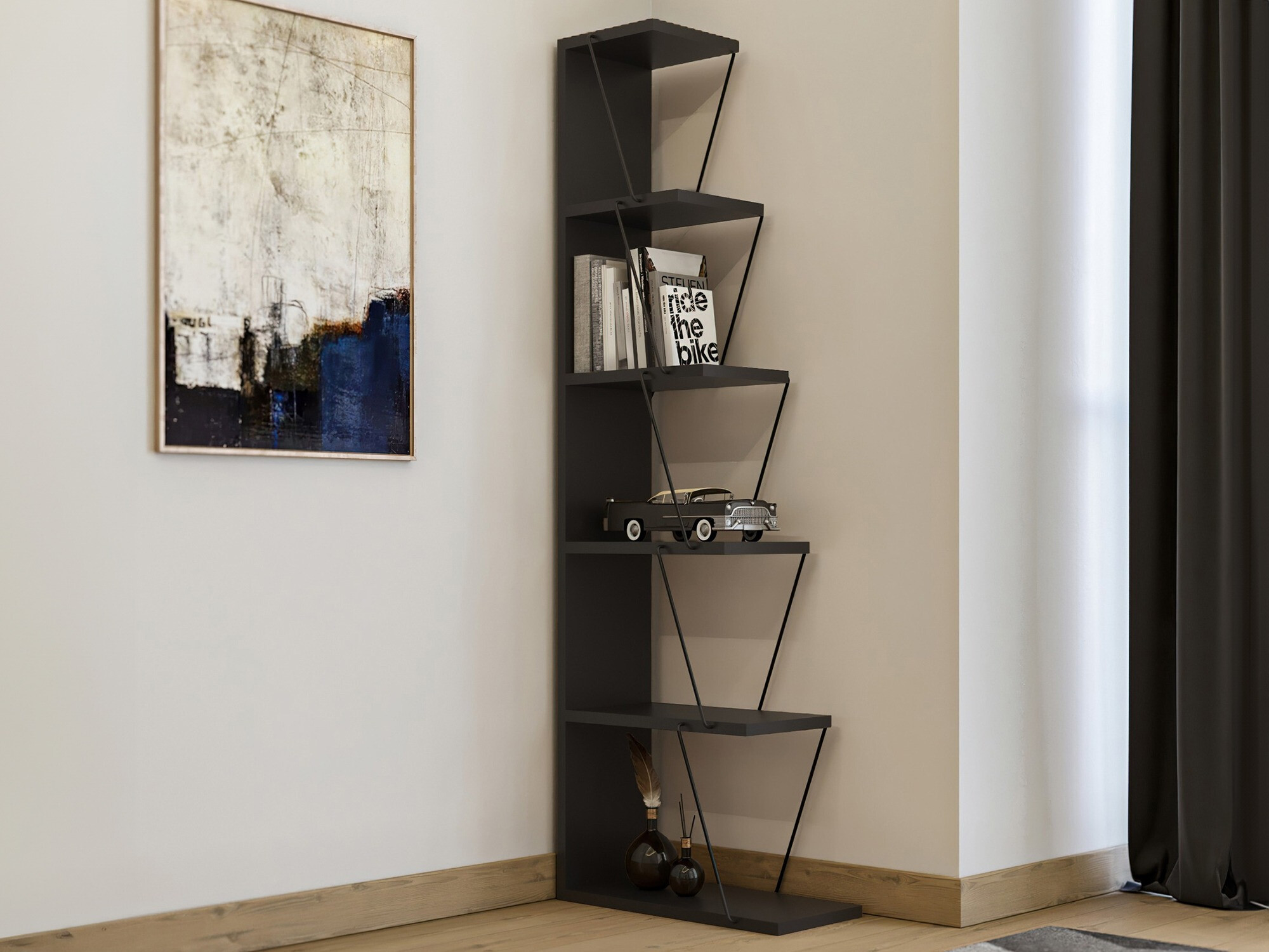 Riiul Kailua 371 (Antratsiit + Must)