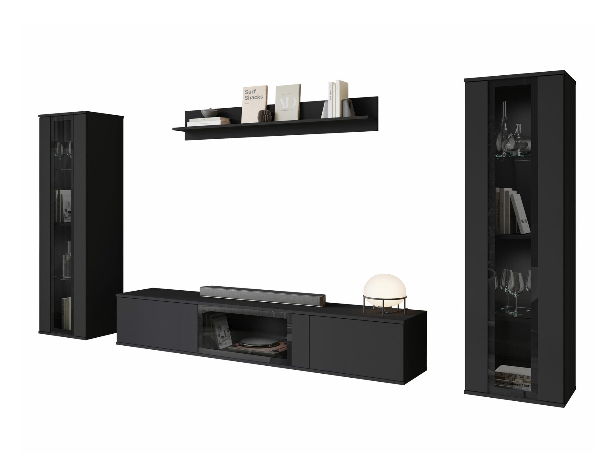 Elutoa komplekt Torcame 103 (Must)