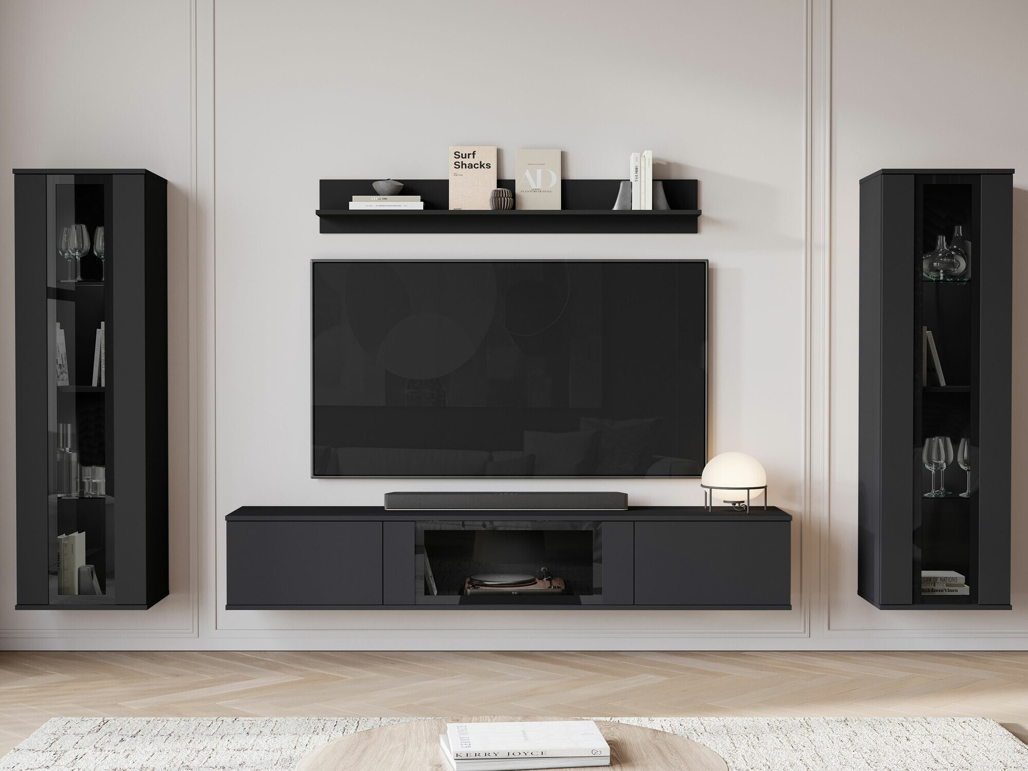 Elutoa komplekt Torcame 103 (Must)