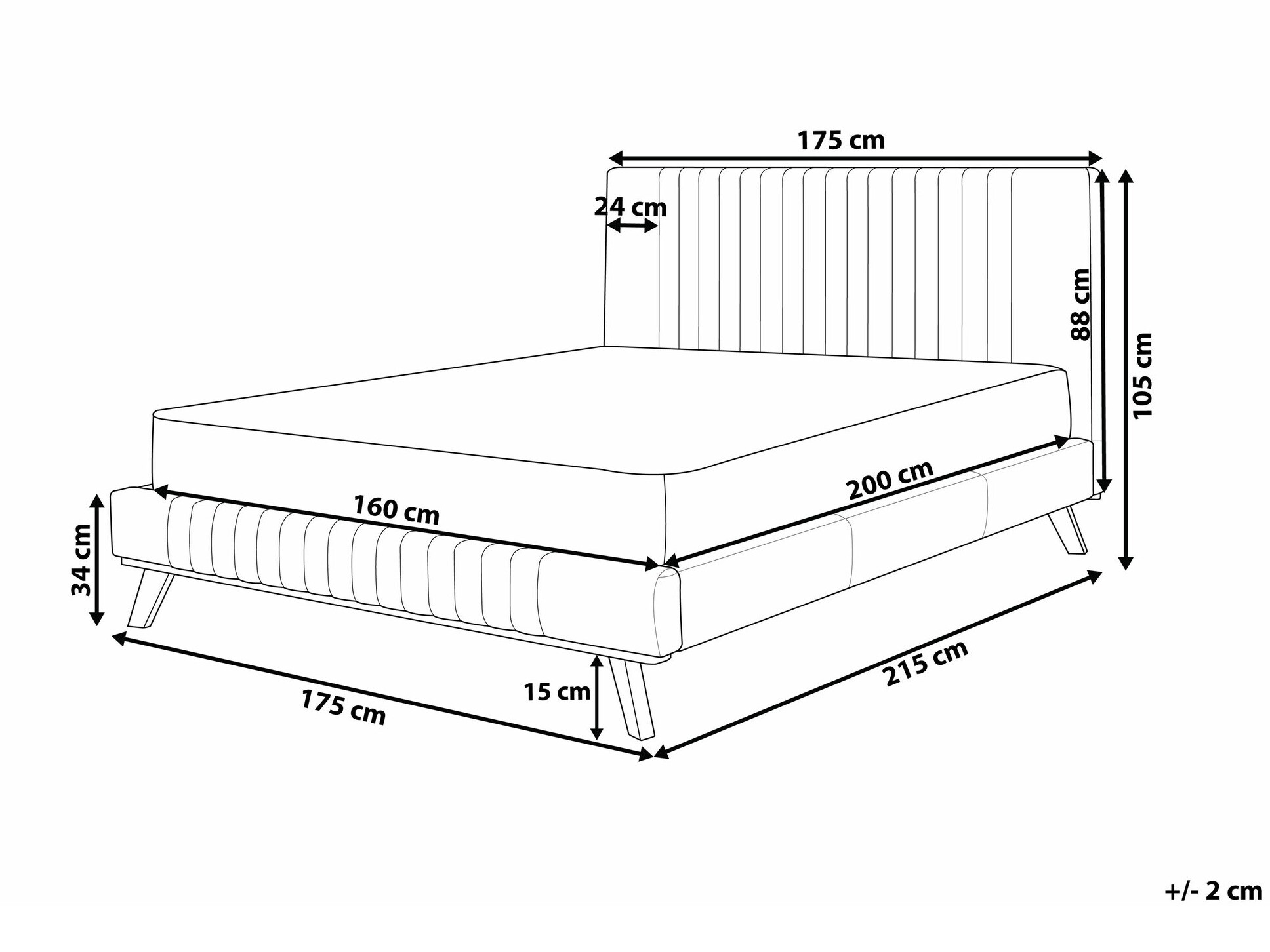 Voodi Berwyn 904 (Helehall)