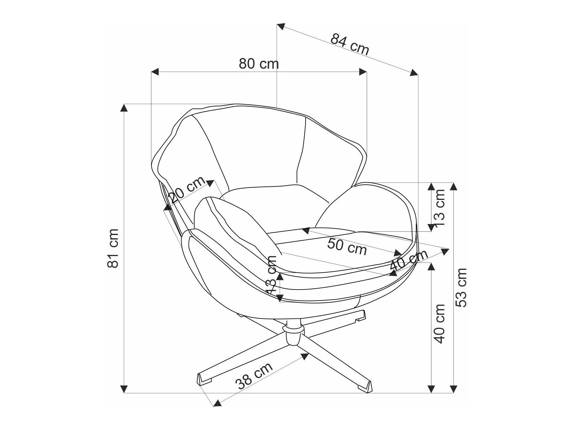 Tugitool Houston 1958 (Beež)