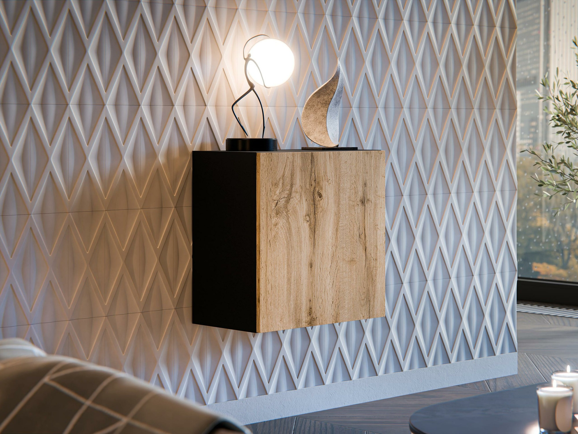 Seinakapp Calveru 103 (Must + Wotani tamm)