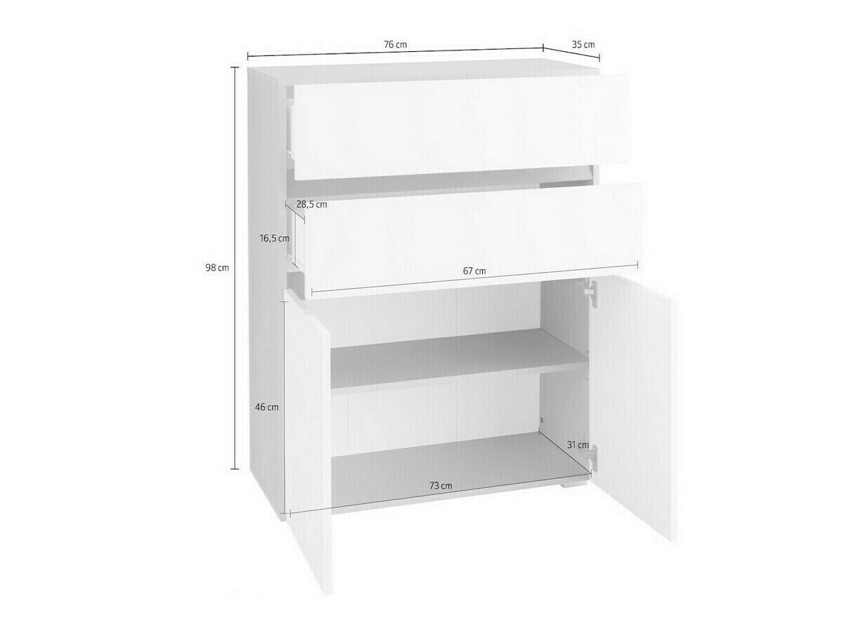 Vannitoa põrandakapp Soncamu 101 (Antratsiit + Hele tamm)