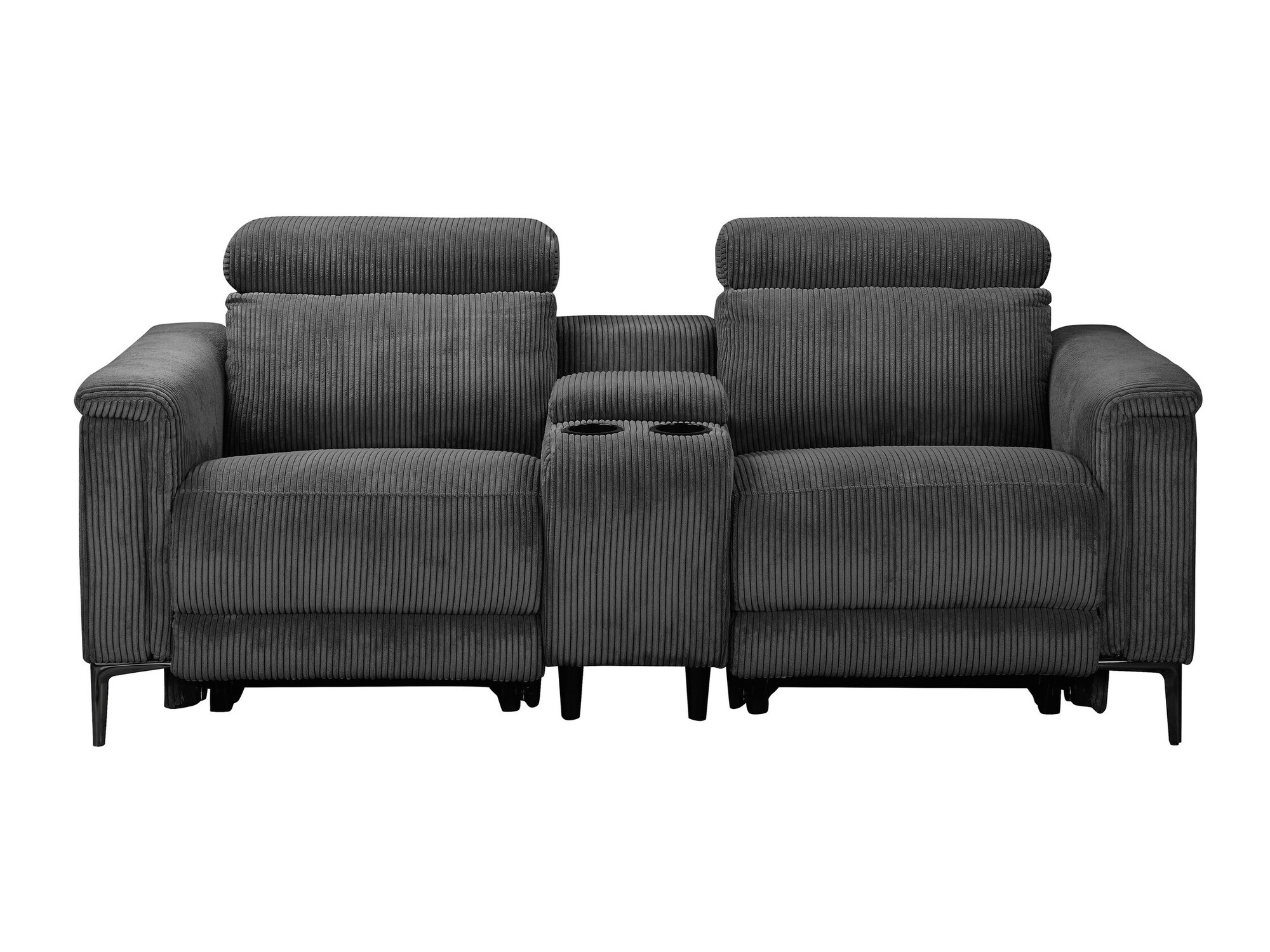 Diivan recliner Denton 1468 (Antratsiit)