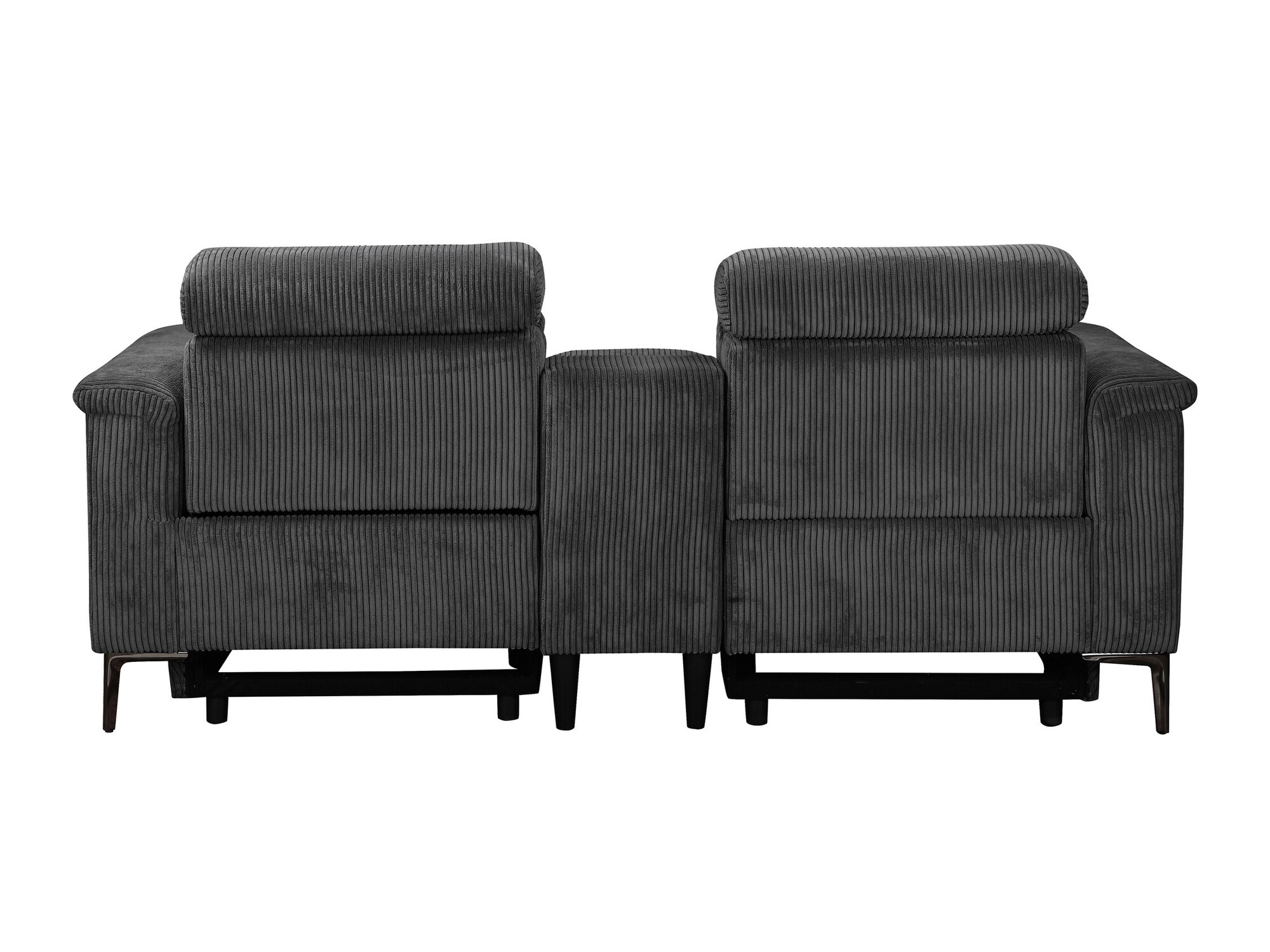 Diivan recliner Denton 1468 (Antratsiit)