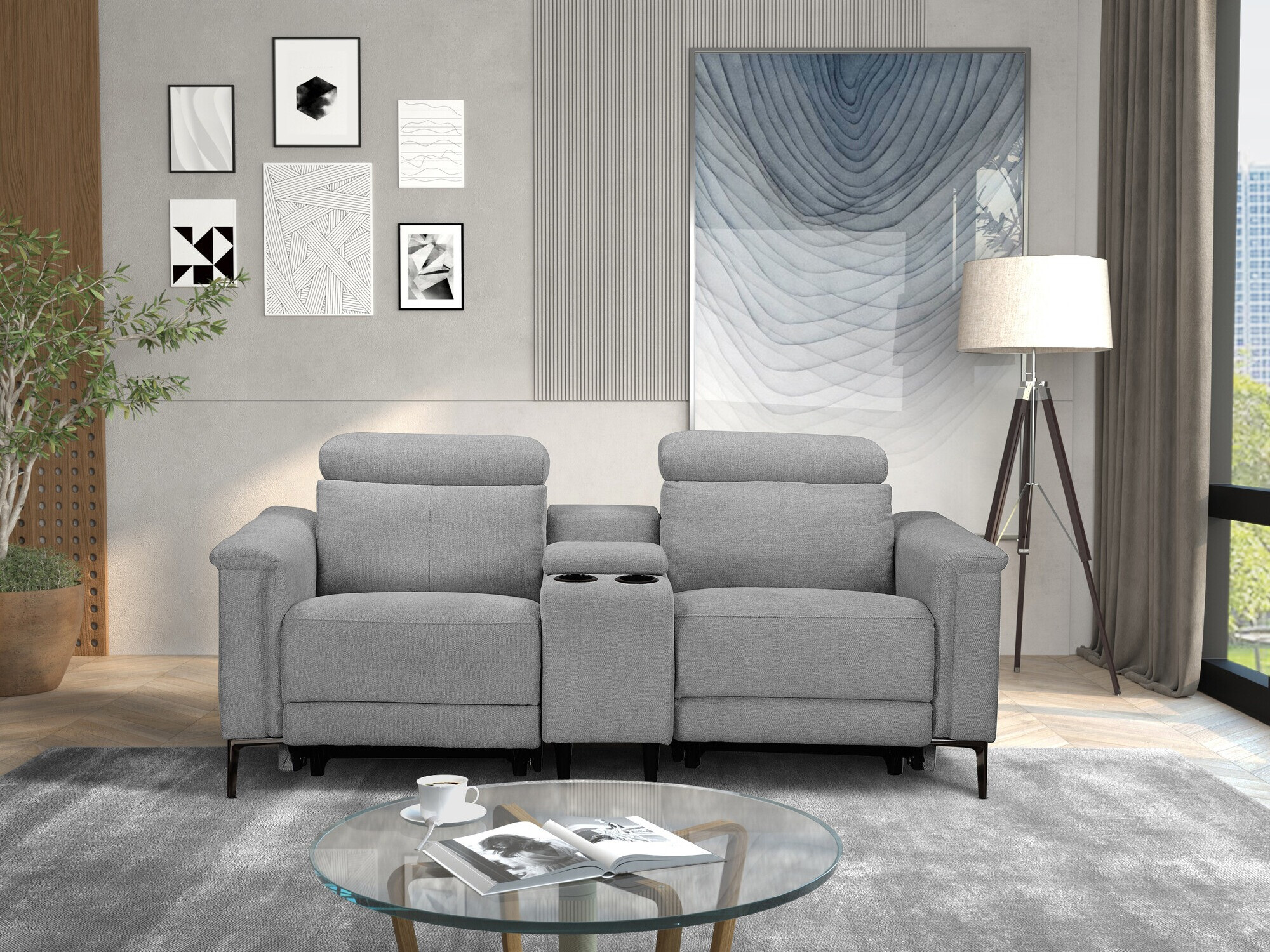 Diivan recliner Denton 1468 (Hall)