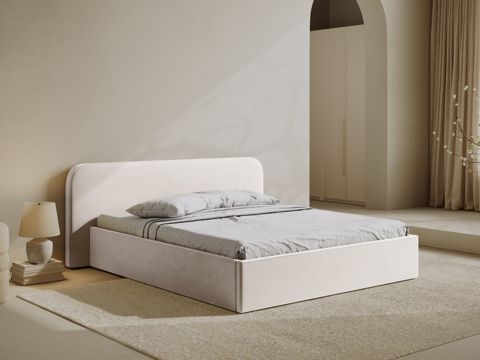 Voodi Beckley 158 (Portland White)