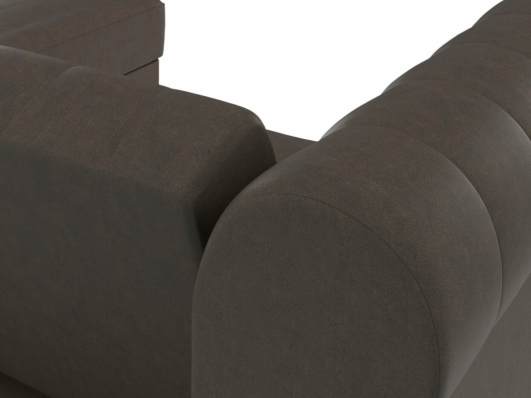 Chesterfield nurgadiivan Tulsa 622 (Tumepruun)