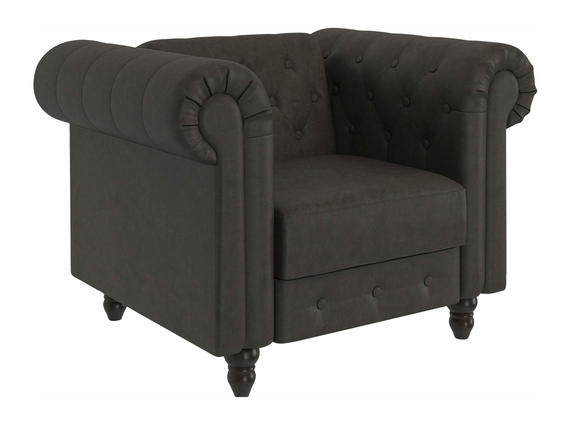Chesterfield tugitool Tulsa 630 (Tumepruun)