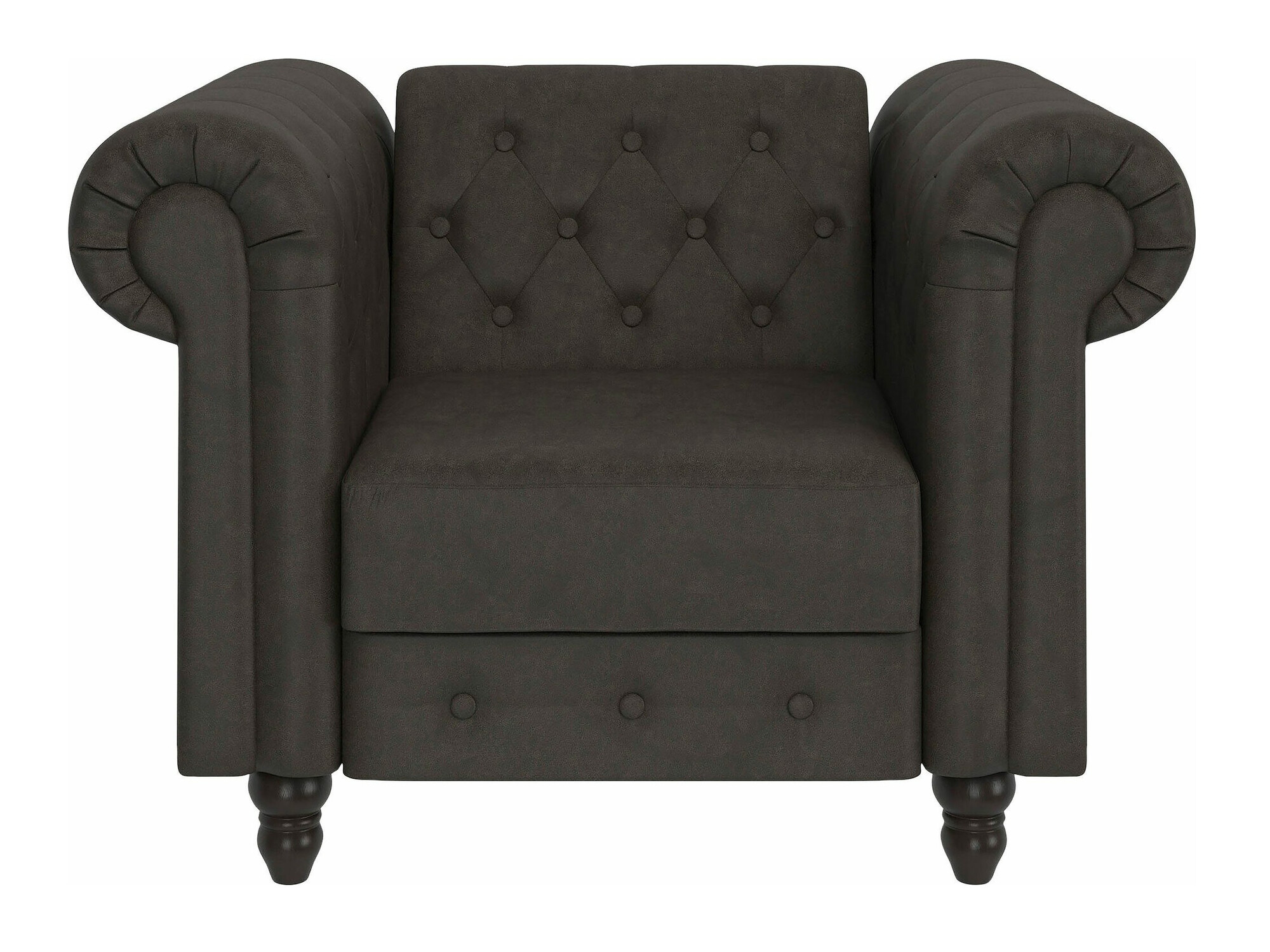 Chesterfield tugitool Tulsa 630 (Tumepruun)
