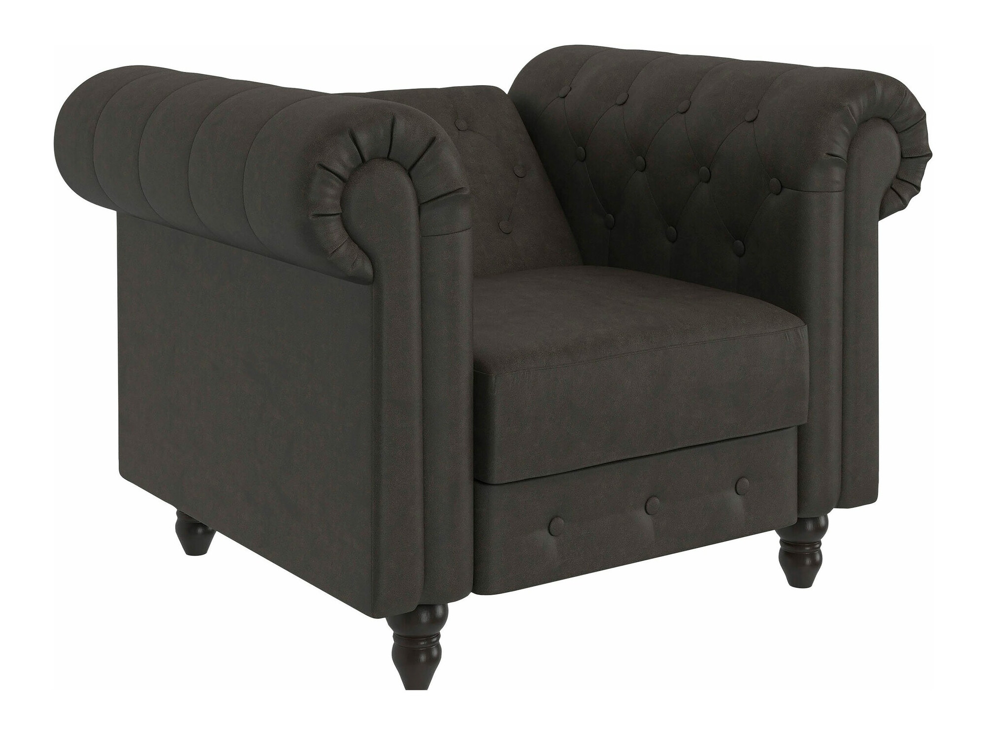 Chesterfield tugitool Tulsa 630 (Tumepruun)