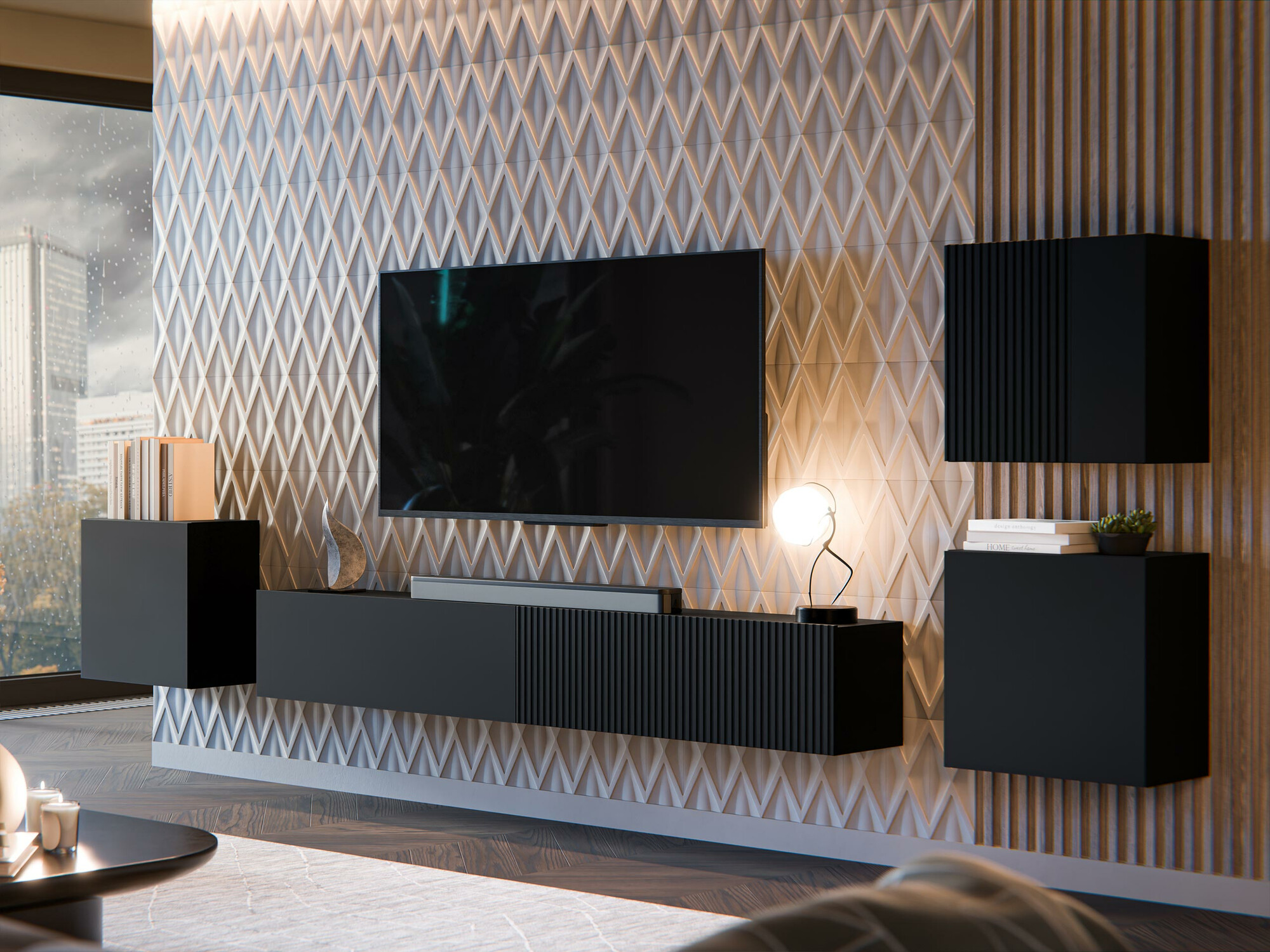 Elutoa komplekt Calveru 108 (Must)