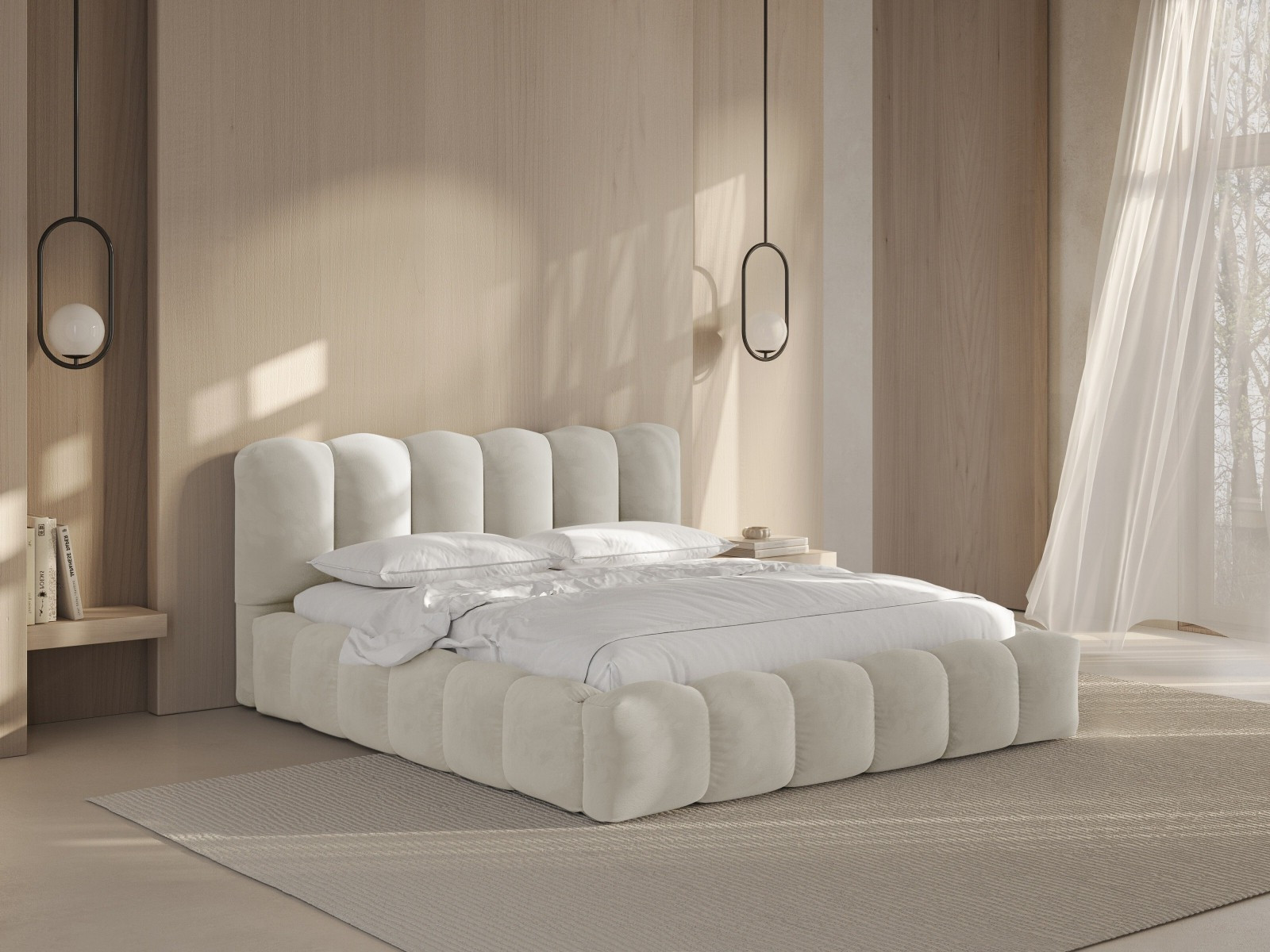 Voodi Cirleve 101 (Paris Cream)