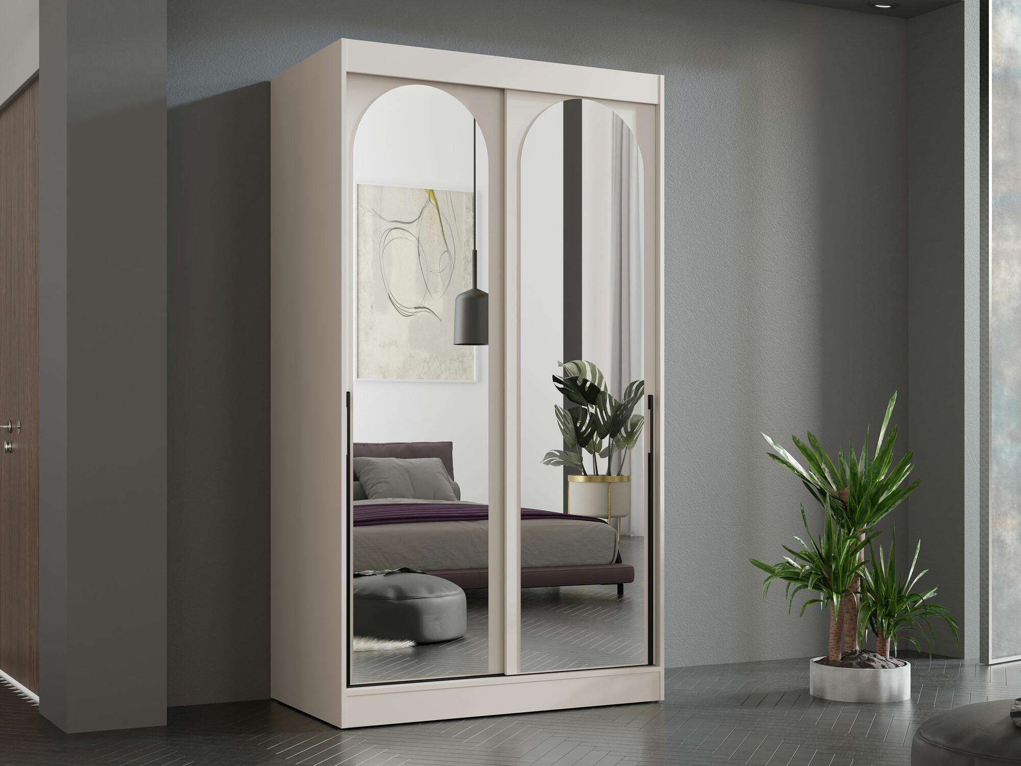 Riidekapp Toledo 130 (Kašmiir)