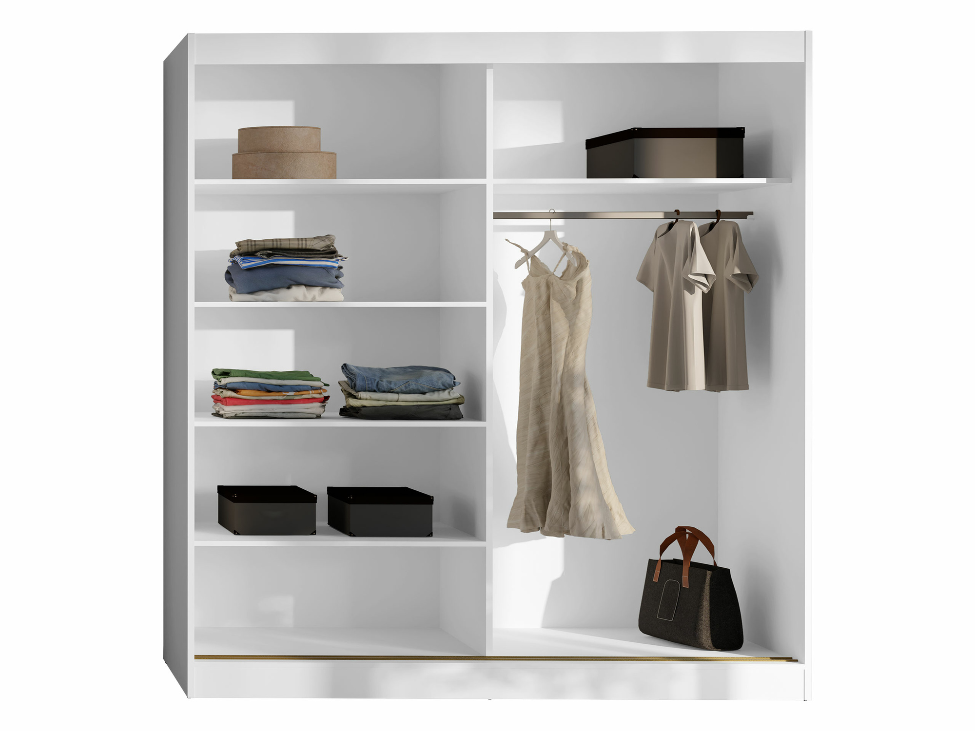 Riidekapp Toledo 133 (Must)