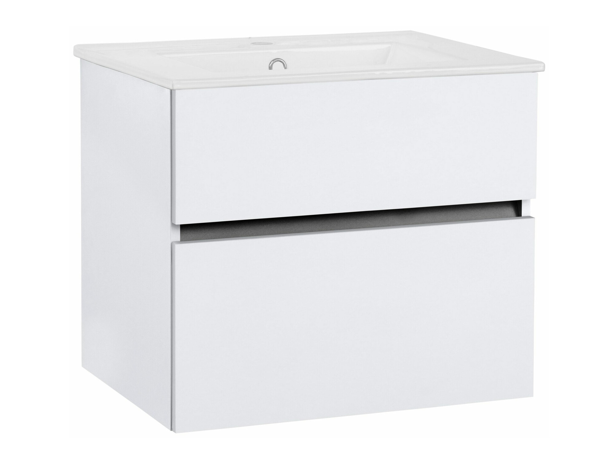 Vannitoa põrandakapp kraanikausile Denton 1478 (Valge)