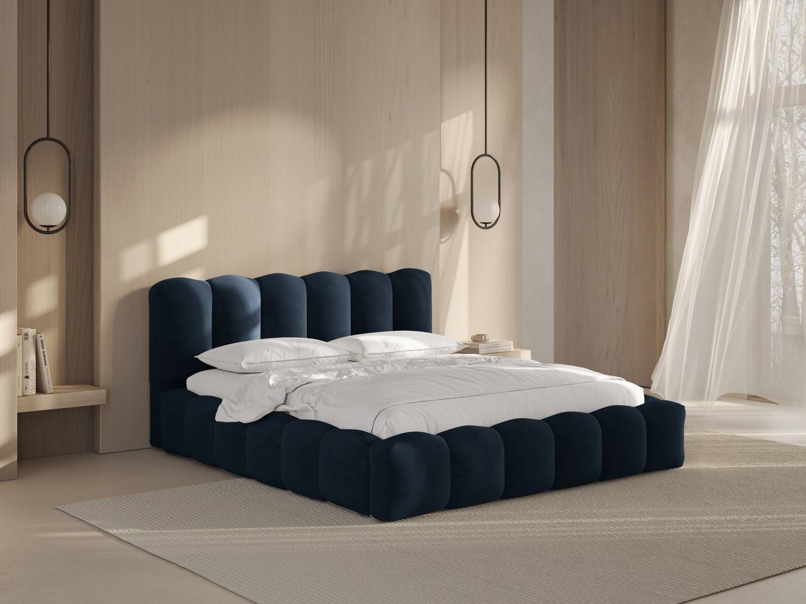 Voodi Cirleve 101 (Paris Deep Blue)