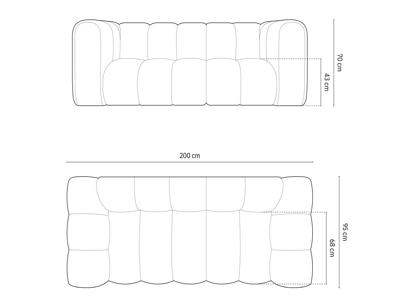 Diivan Cirleve 102 (Haga 23)