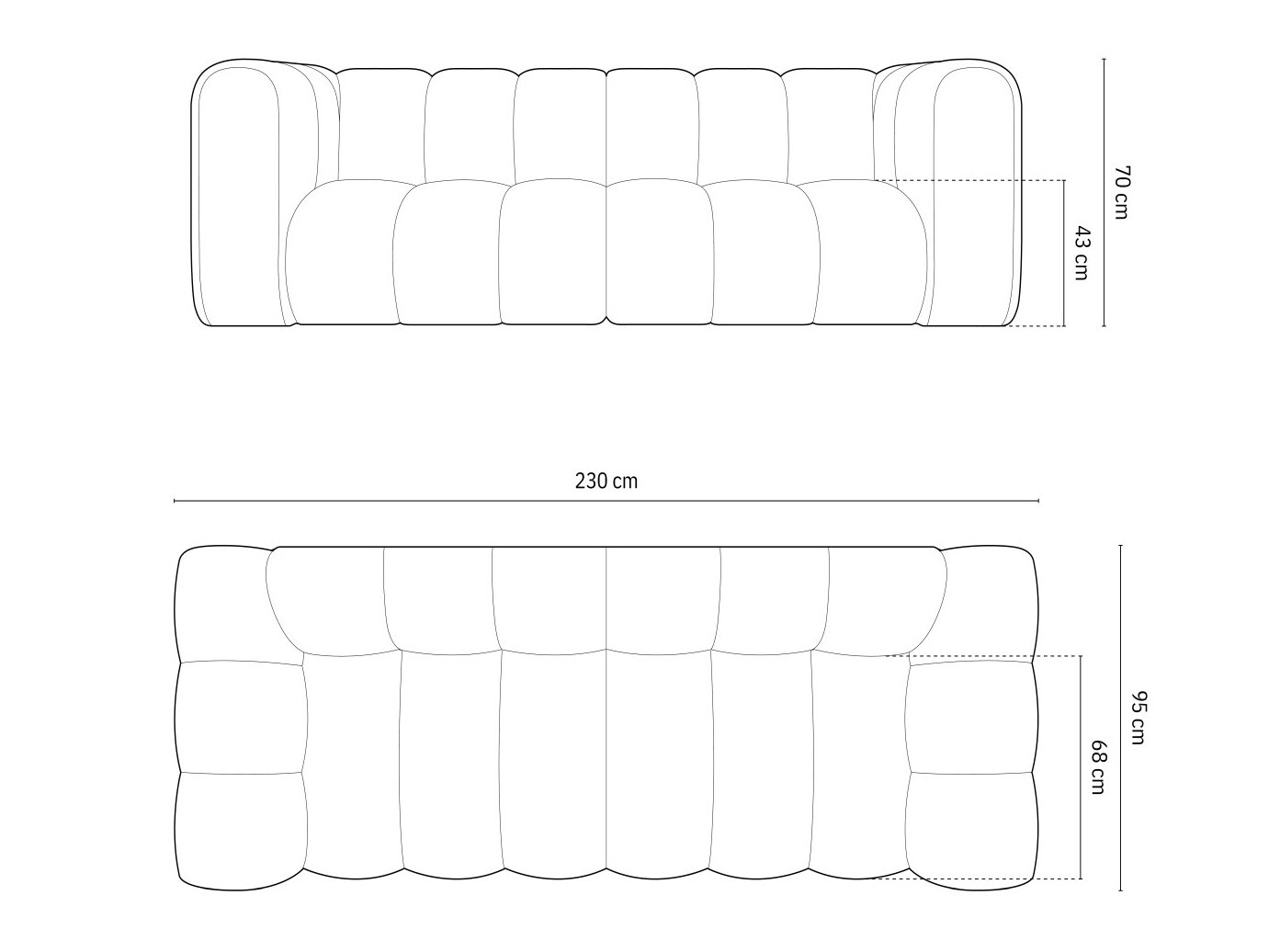 Diivan Cirleve 103 (Salvador 14)