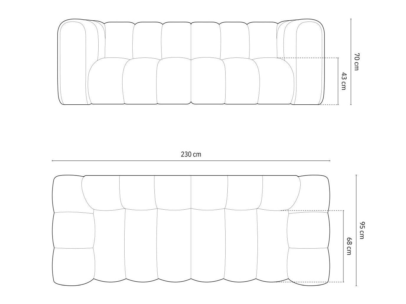 Diivan Cirleve 103 (Salvador 1)