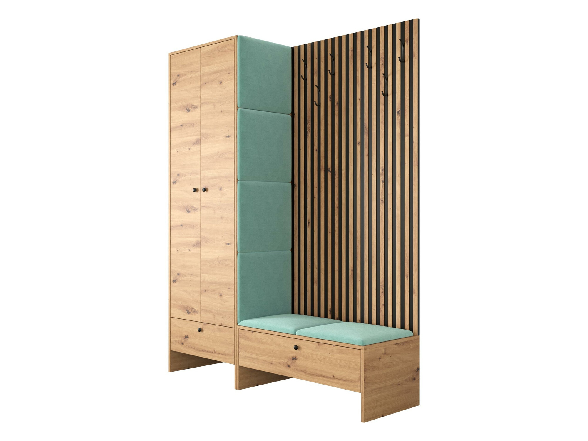 Esikukomplekt Donio III (Artisan tamm + Manila 11)