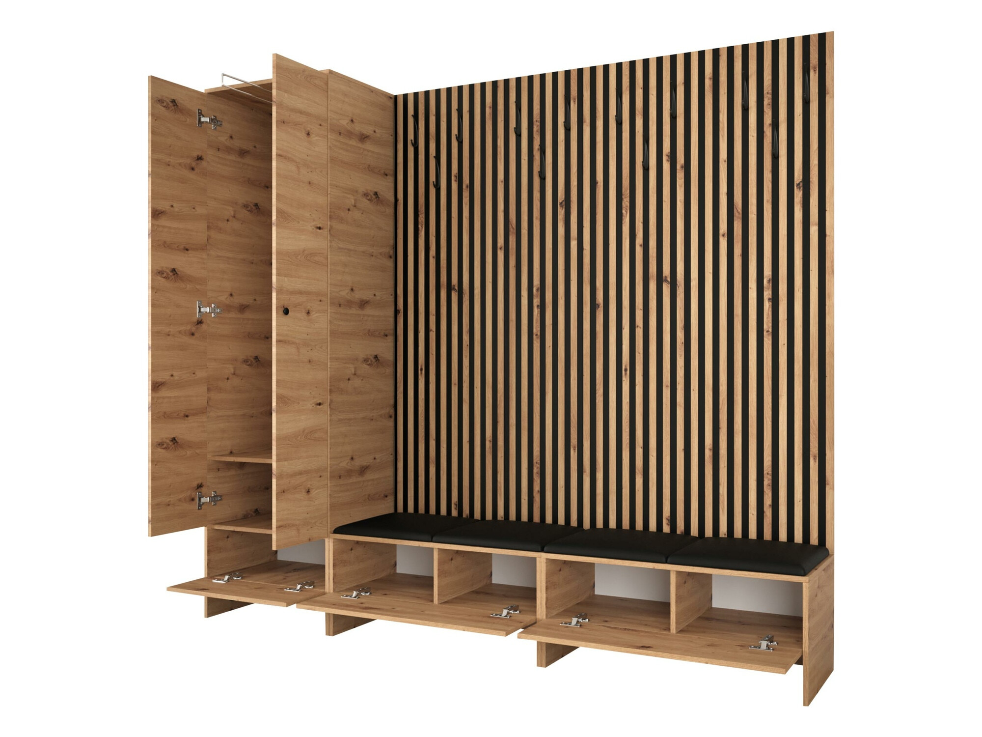 Esikukomplekt Donio VI (Artisan tamm + Manila 02)