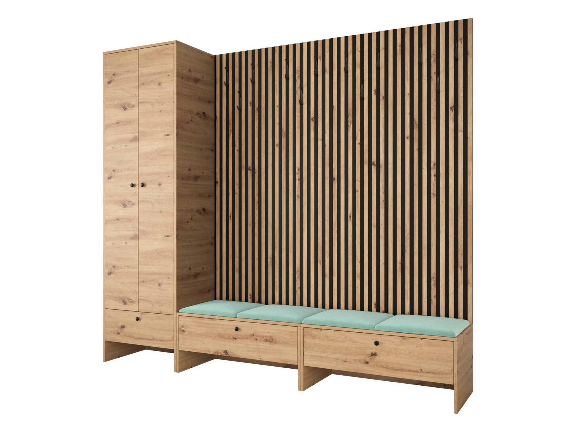 Esikukomplekt Donio VI (Artisan tamm + Manila 11)