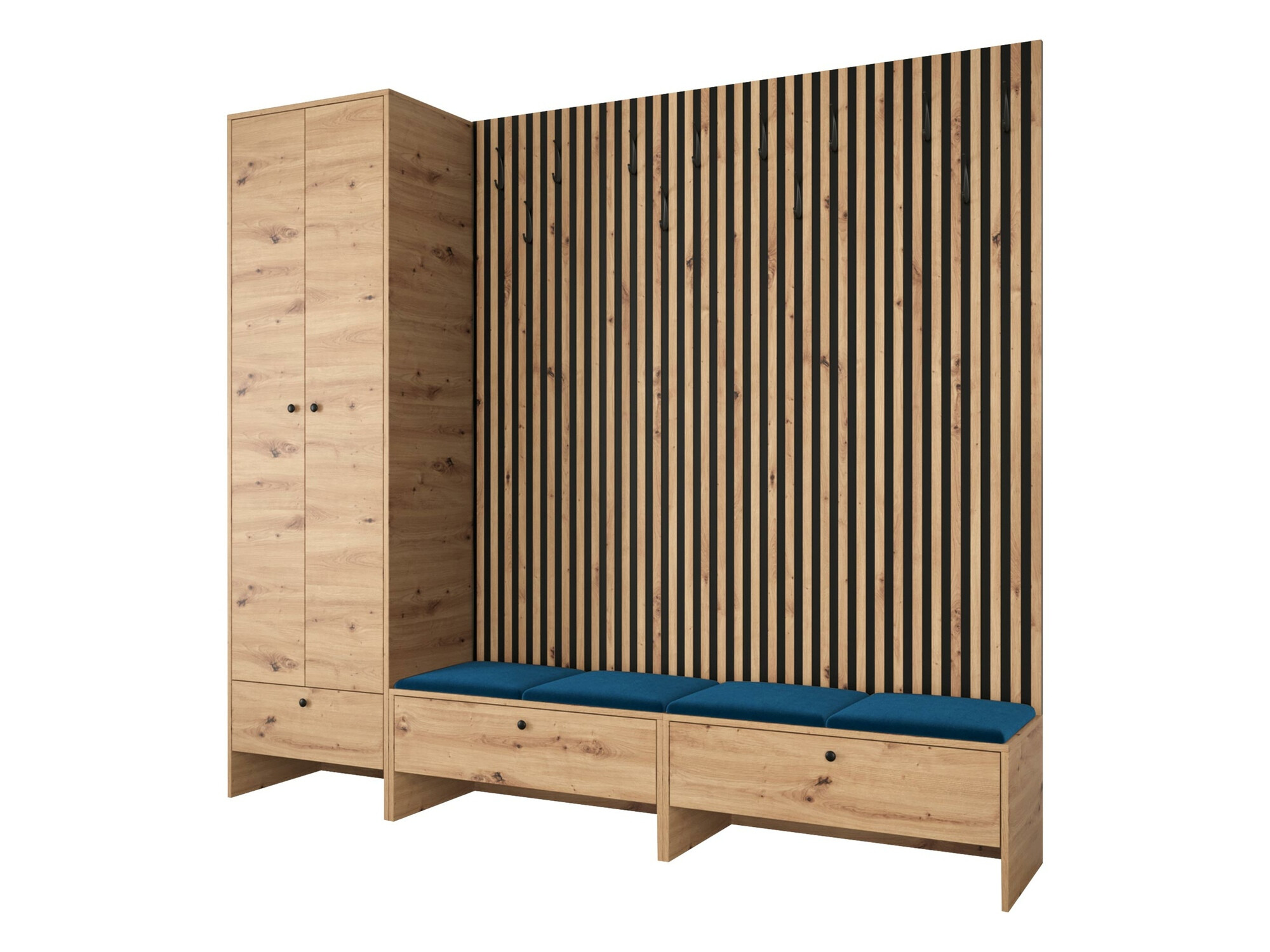 Esikukomplekt Donio VI (Artisan tamm + Manila 26)