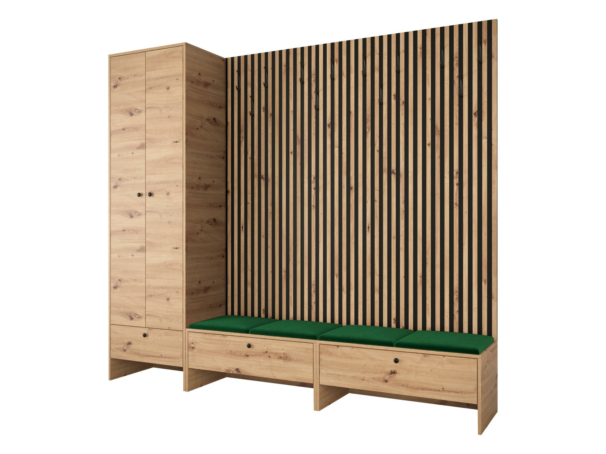 Esikukomplekt Donio VI (Artisan tamm + Manila 35)