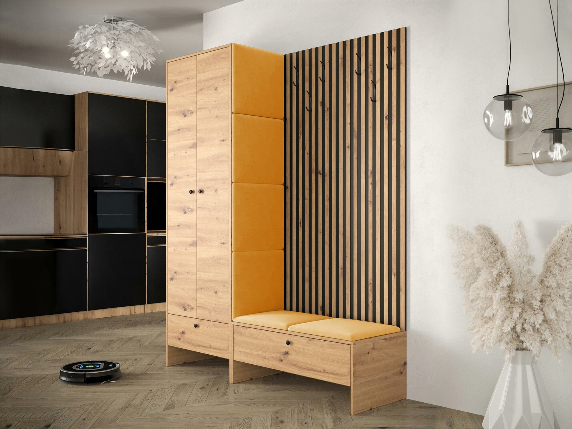 Esikukomplekt Hartford 320 (Artisan tamm + Manila 32)