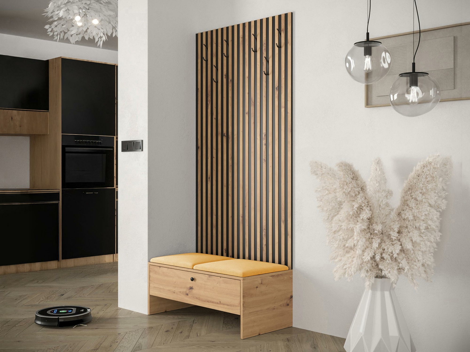 Esikukomplekt Hartford 321 (Artisan tamm + Manila 32)