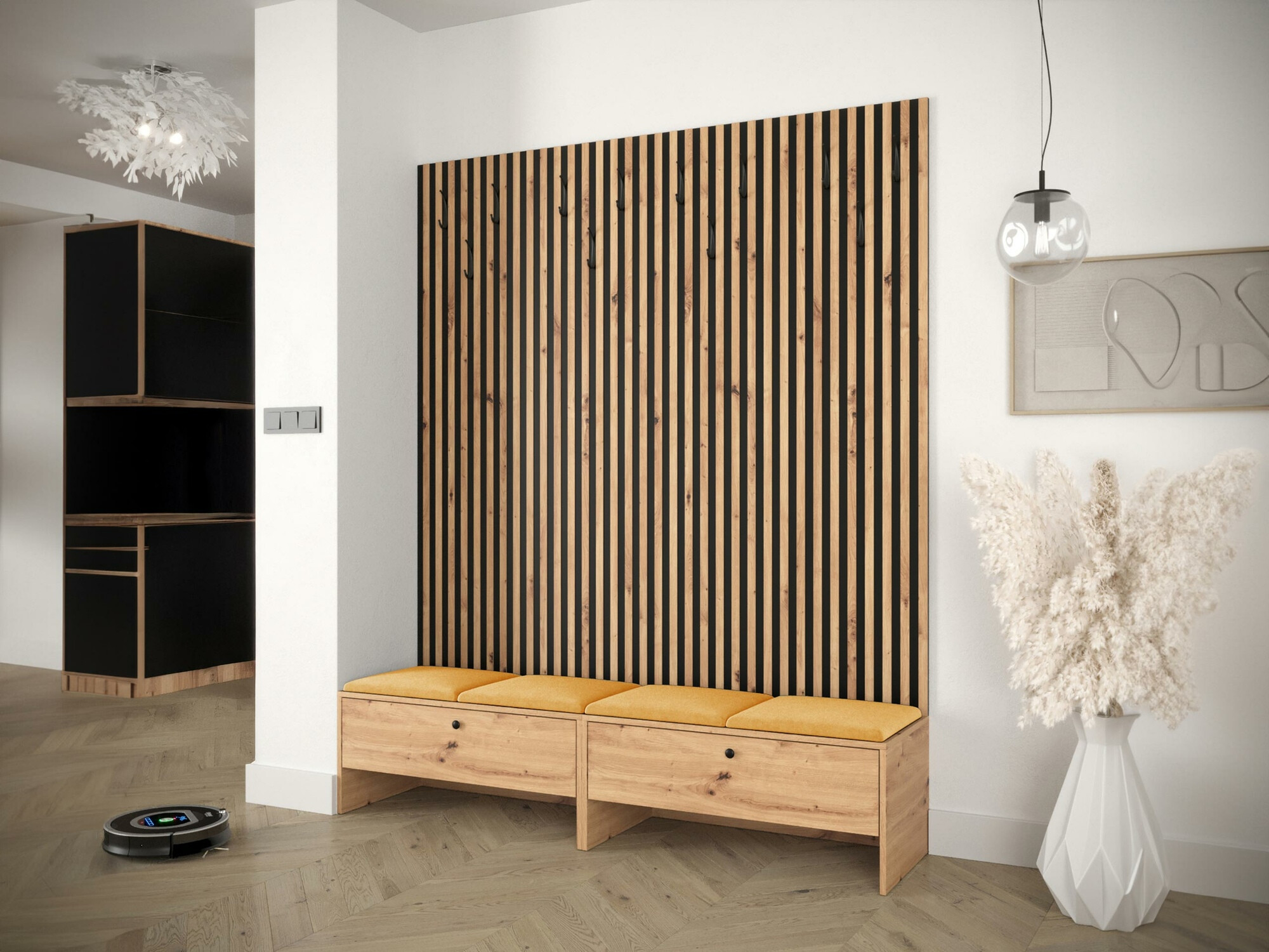 Esikukomplekt Hartford 485 (Artisan tamm + Manila 32)