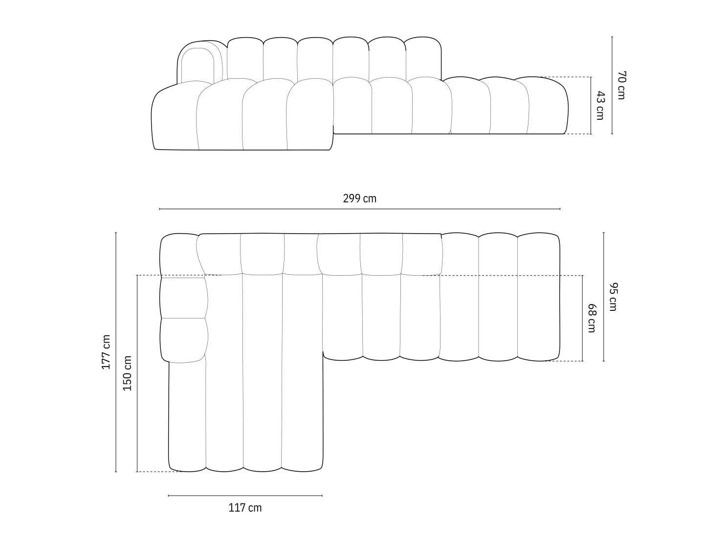 Moodulnurgadiivan Cirleve 105 (Haga 78)