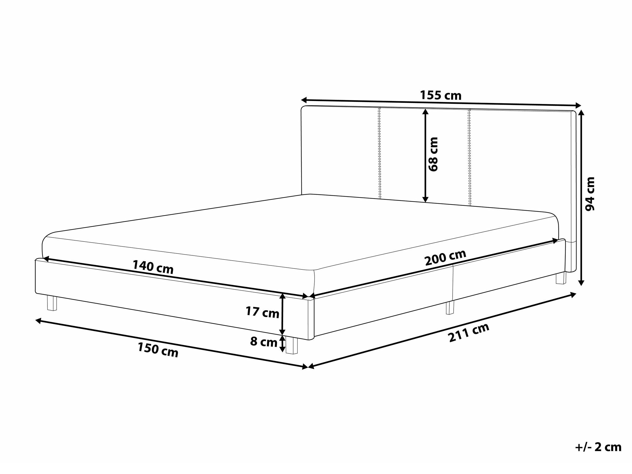 Voodi Berwyn 589 (Valge)