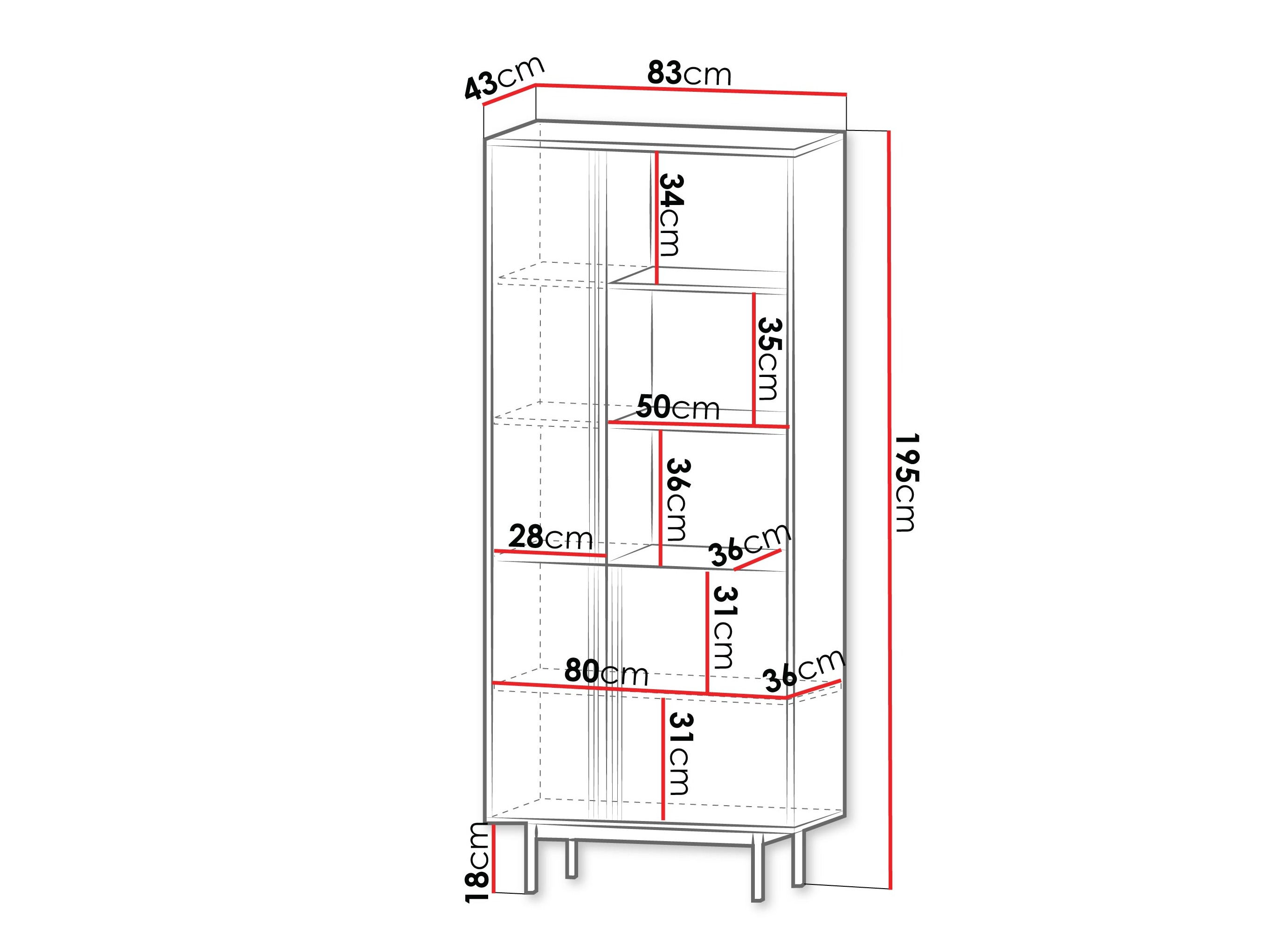 Riiul Levali 101 (Beež)