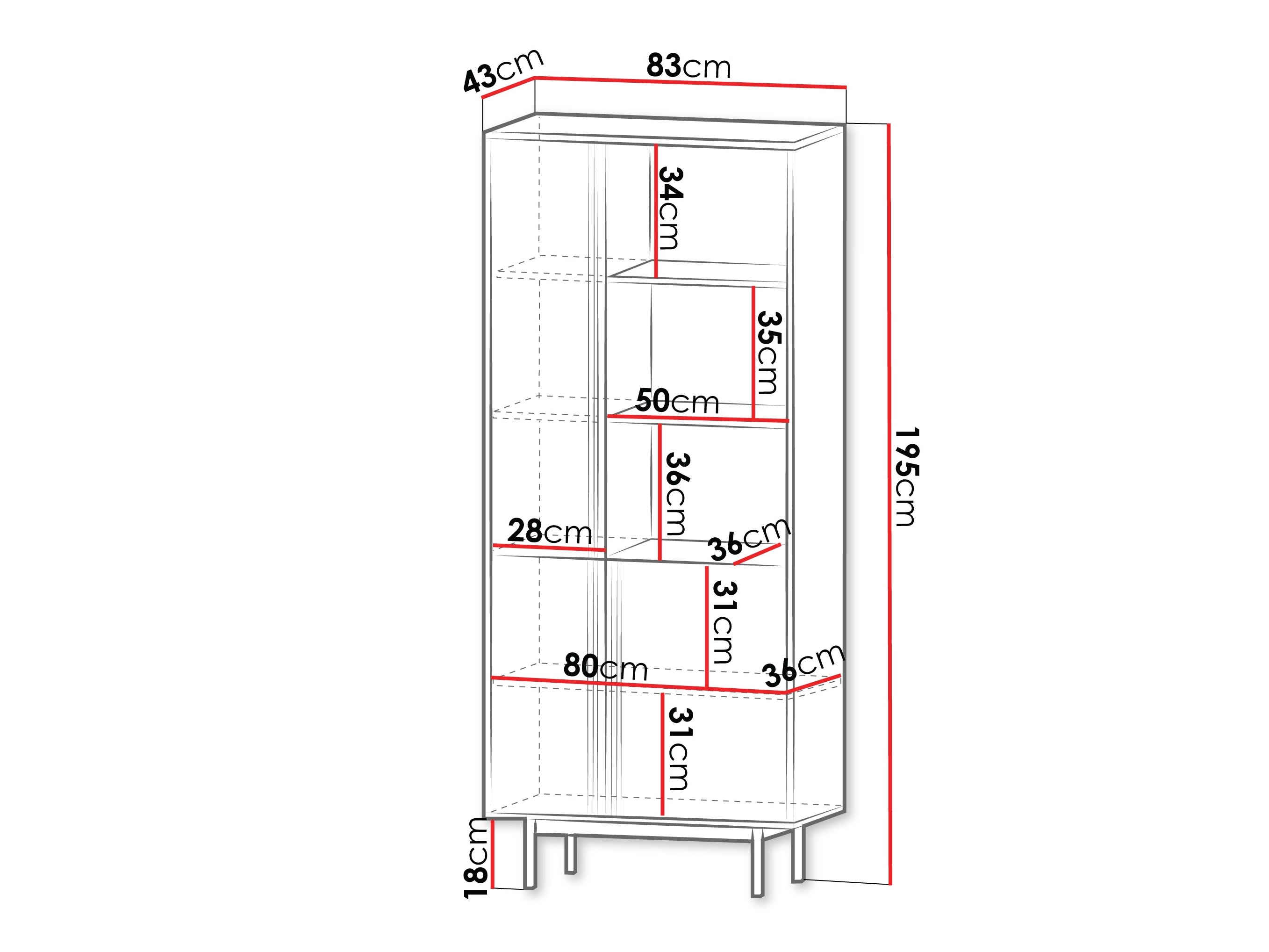 Riiul Levali 101 (Tolmune roheline)
