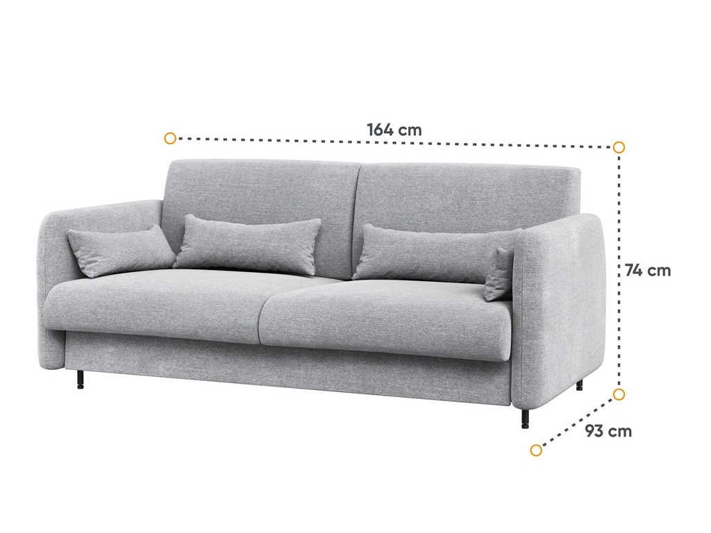 Mööblikomplekt Concept Pro Lenart VI (Valge + Hall)