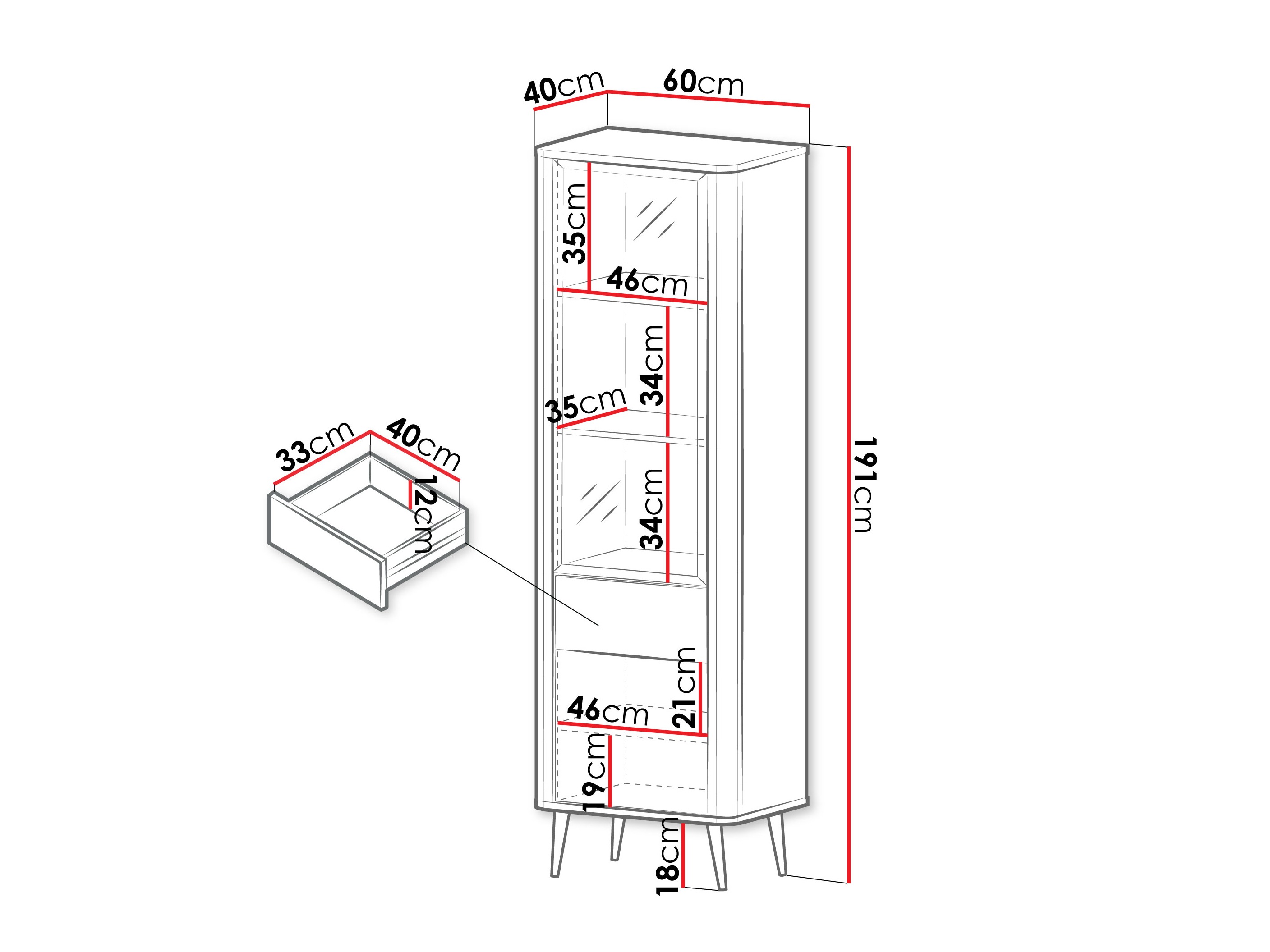 Riiul Lufela 102 (Kašmiir + Hall marmor)