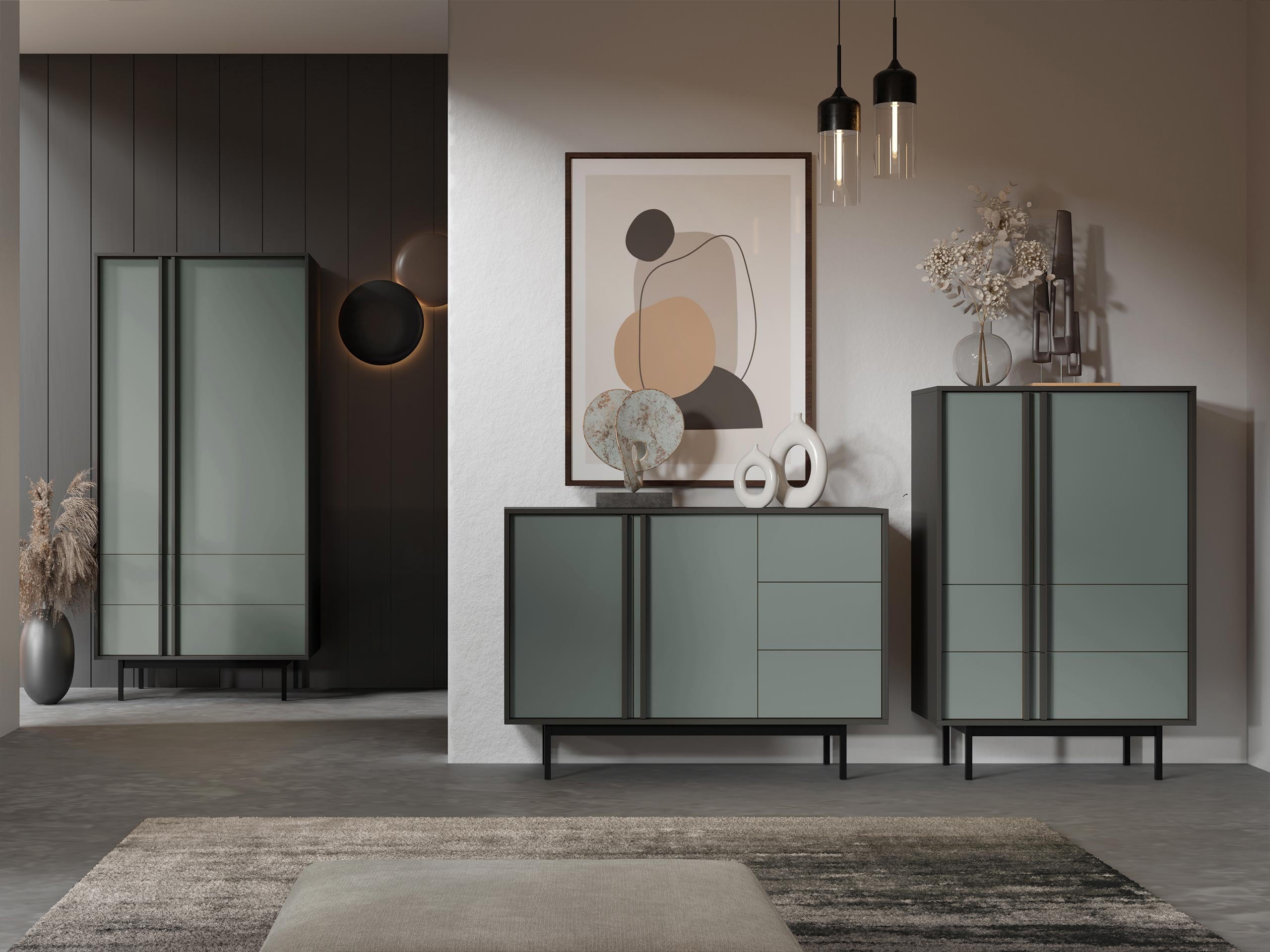 Elutoa komplekt Levali 116 (Tolmune roheline)