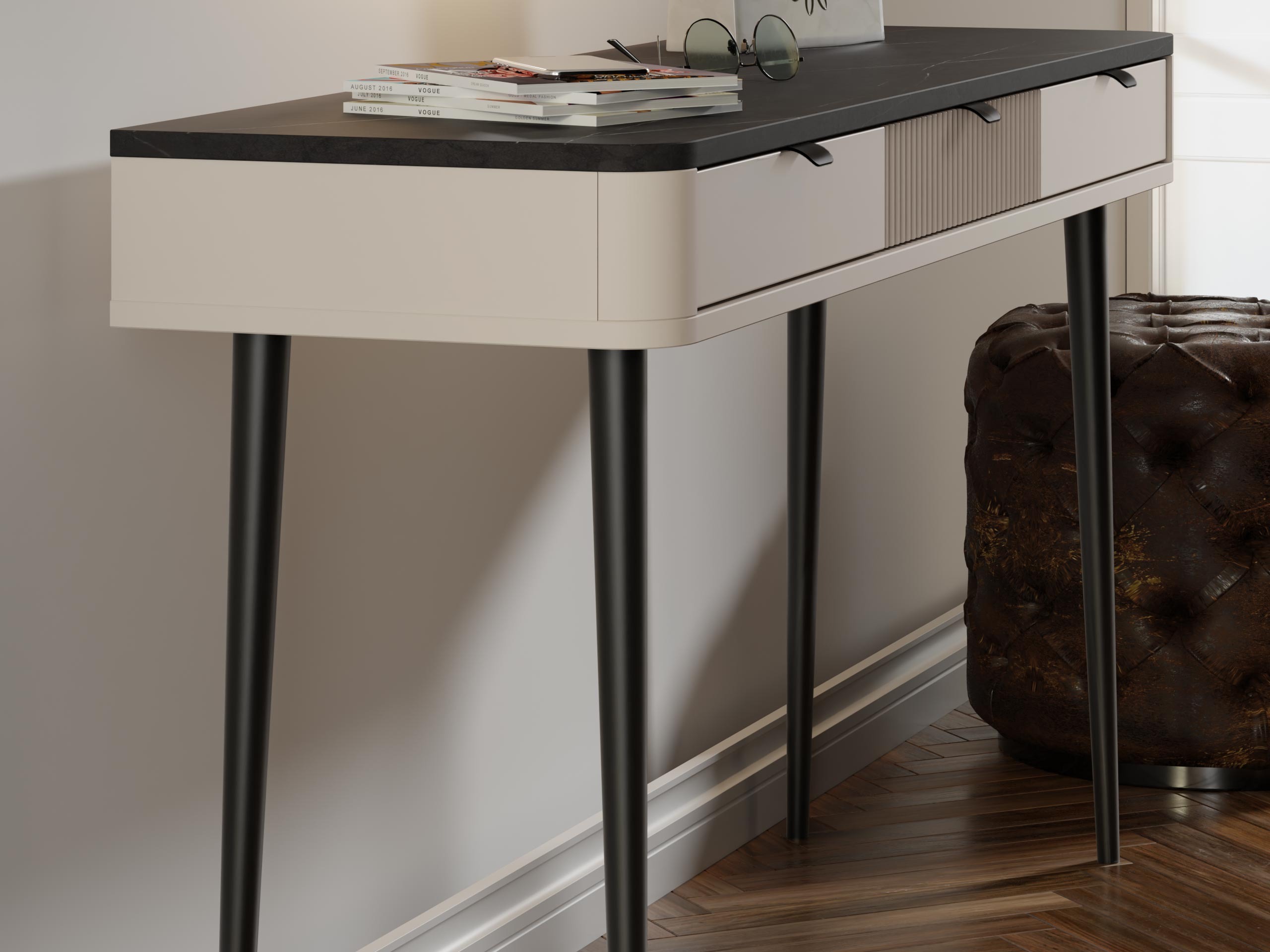 Kirjutuslaud Lufela 114 (Kašmiir + Hall marmor)