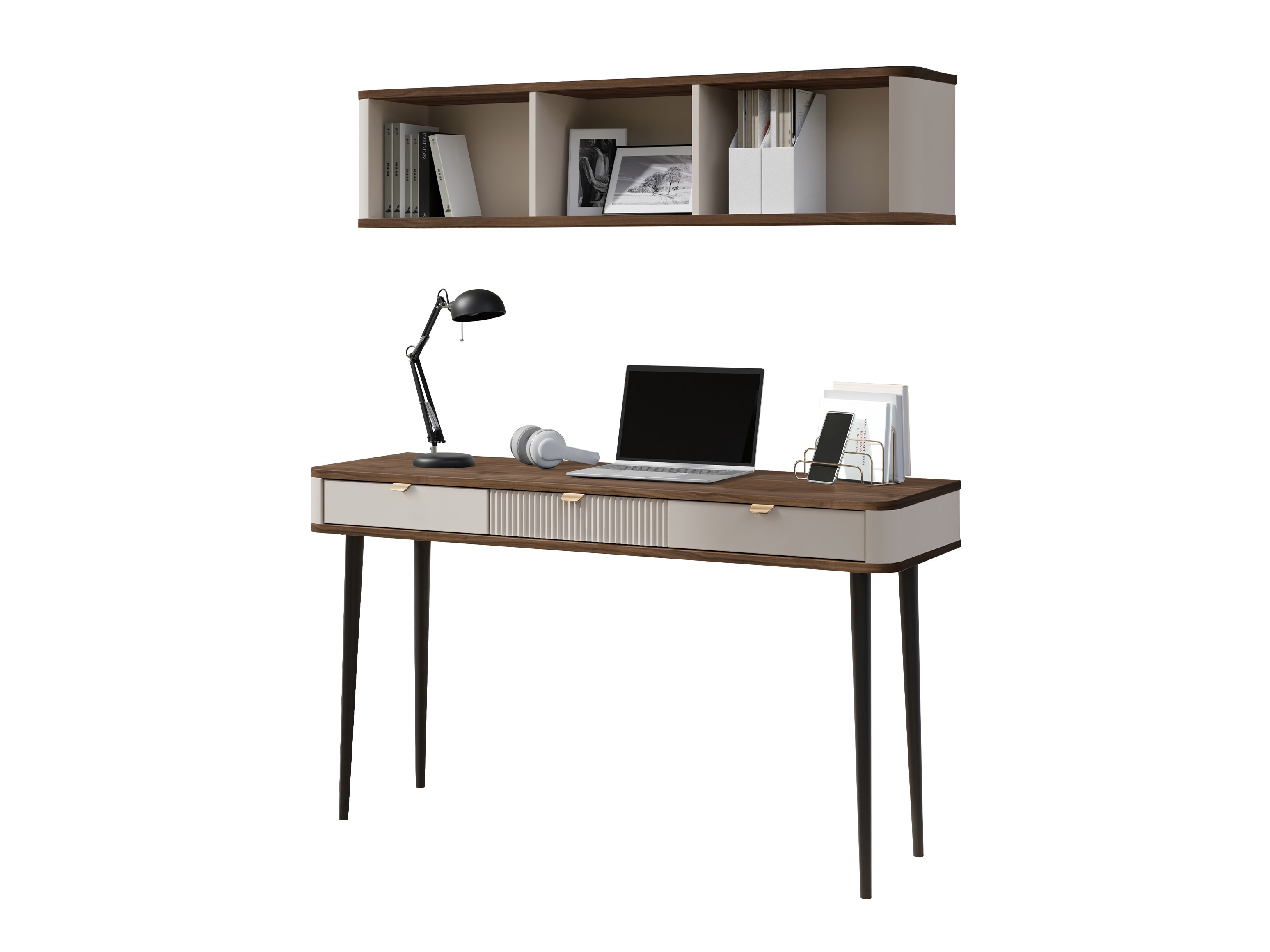 Kodukontori komplekt Lufela 123 (Kašmiir + Pähkel)