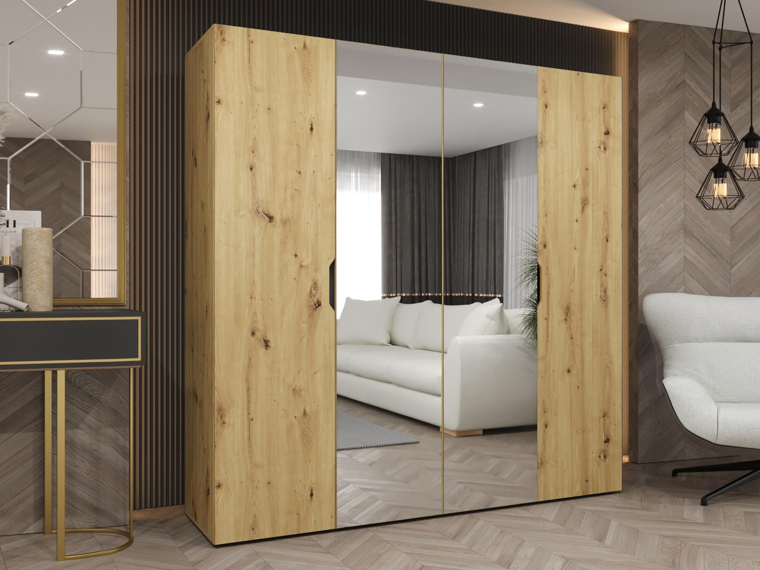 Riidekapp Hartford 514 (Artisan tamm)