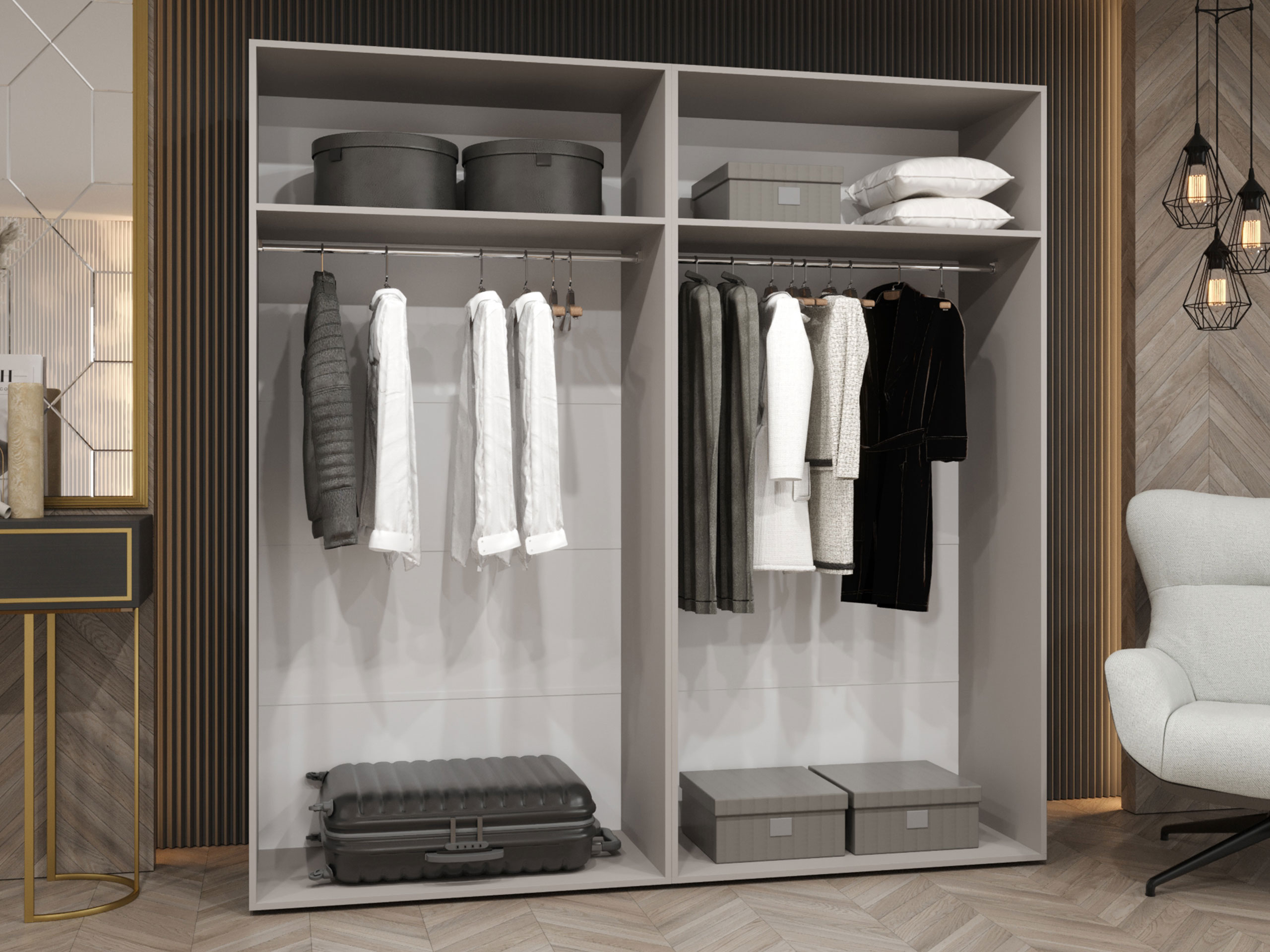 Riidekapp Hartford 514 (Kašmiir)