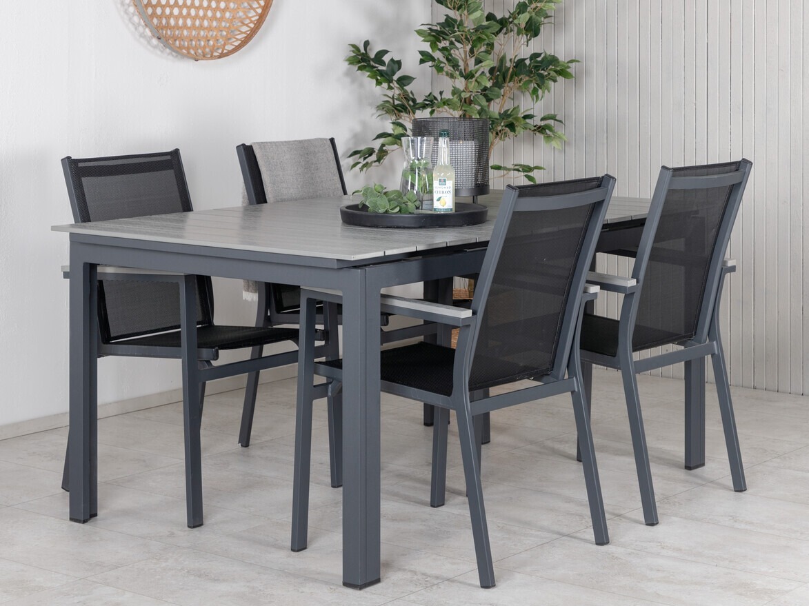 Laua ja toolide komplekt Dallas 2343