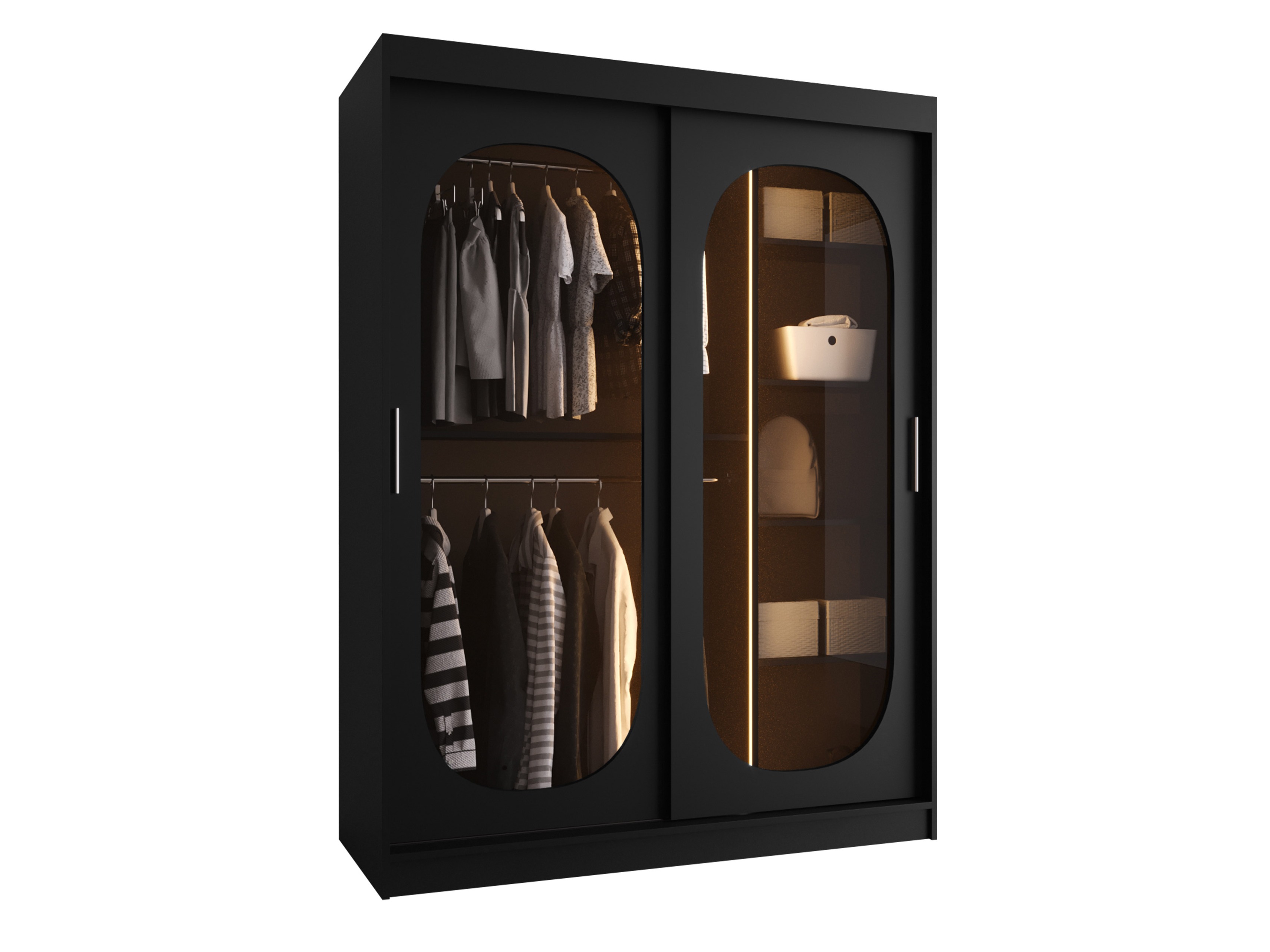 Riidekapp Hartford 519 (Must)