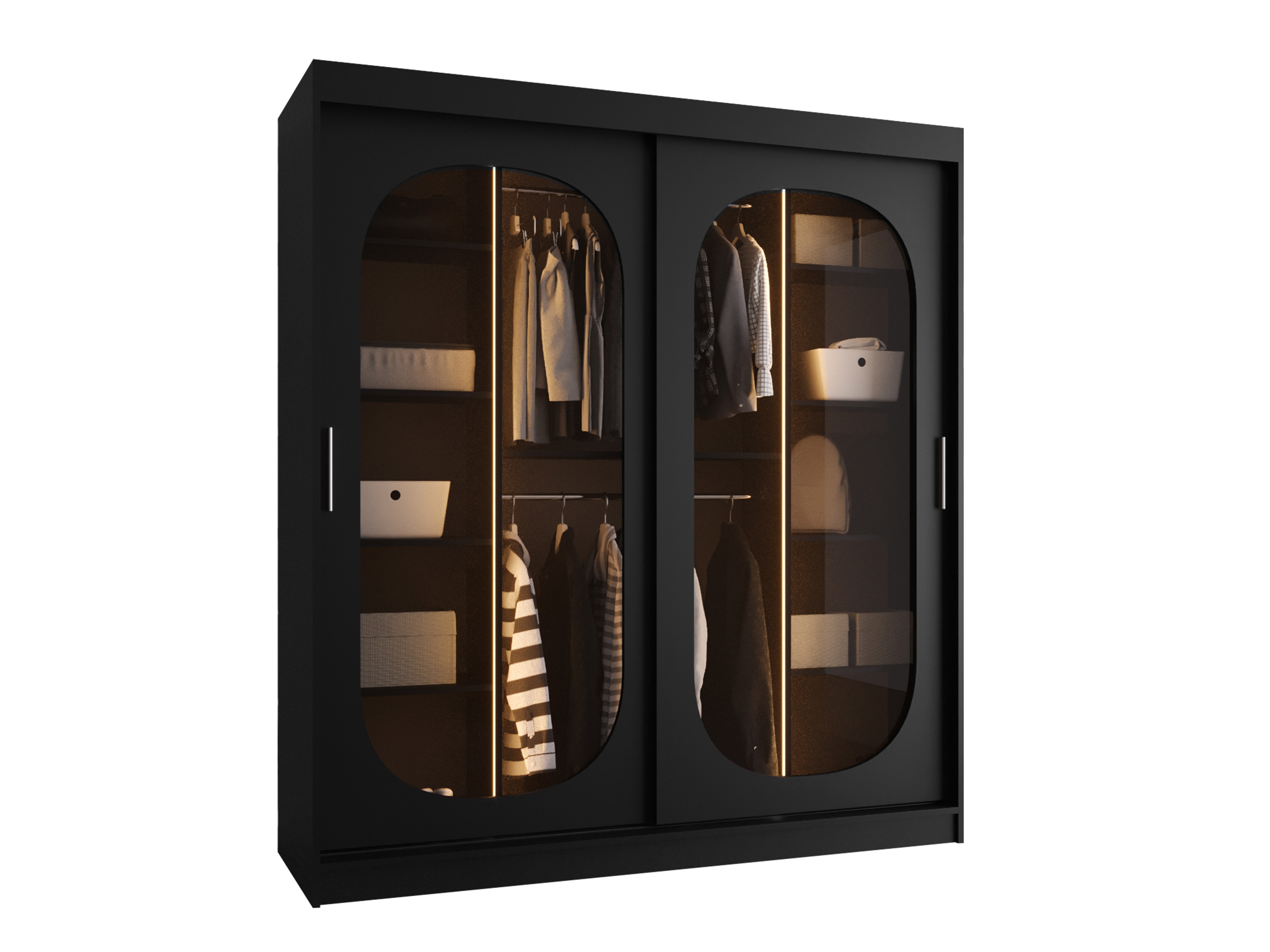 Riidekapp Hartford 520 (Must)