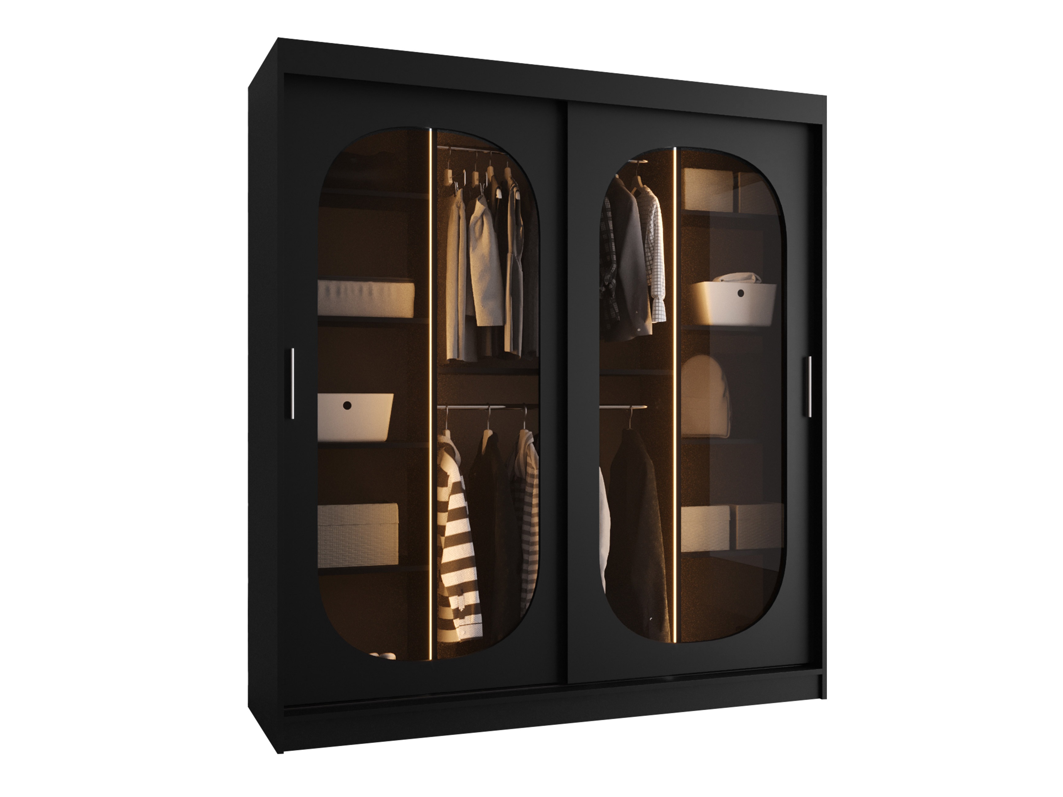 Riidekapp Hartford 520 (Must)